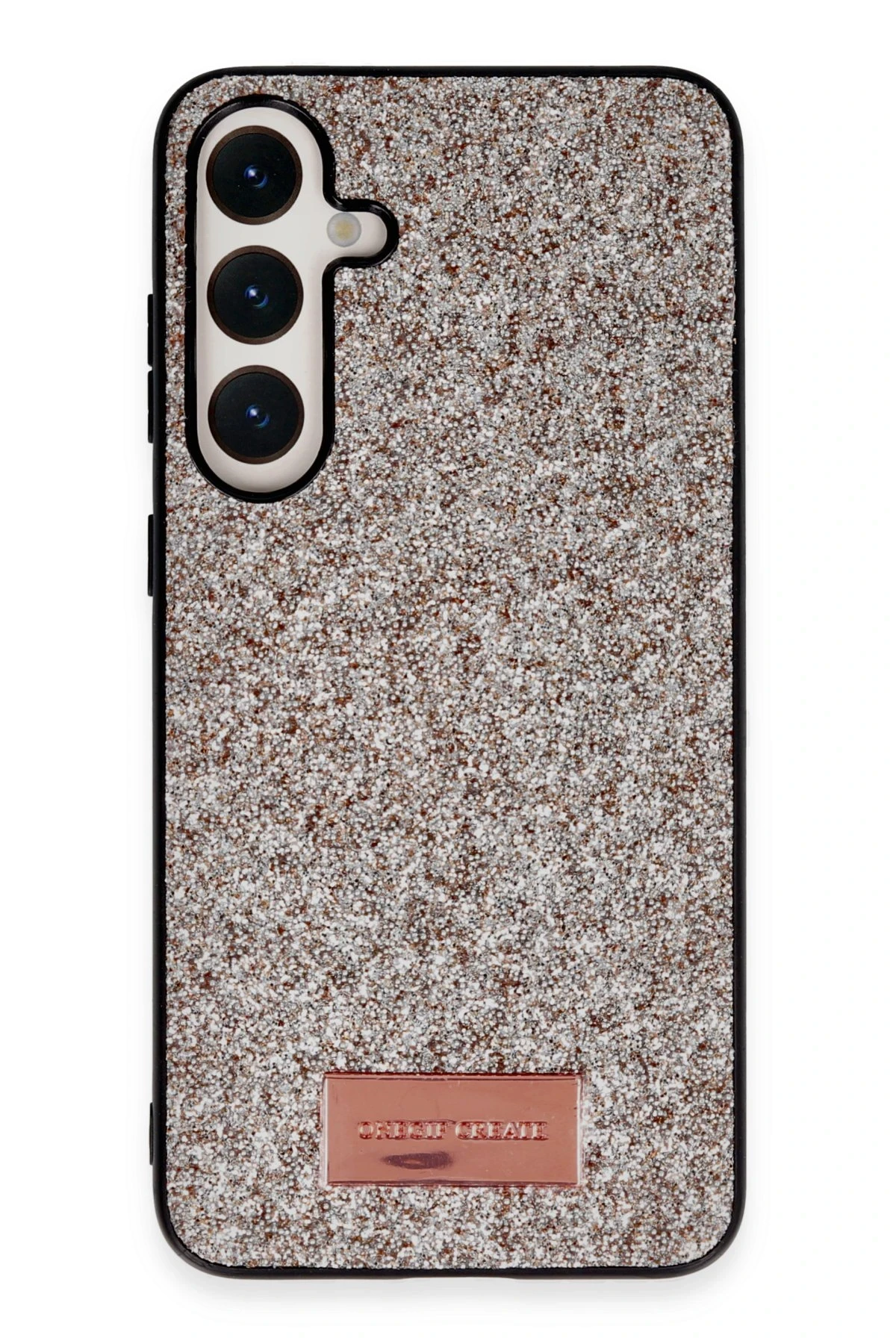 Onegif Samsung Galaxy S24 Plus Bright Simli Kapak - Gold