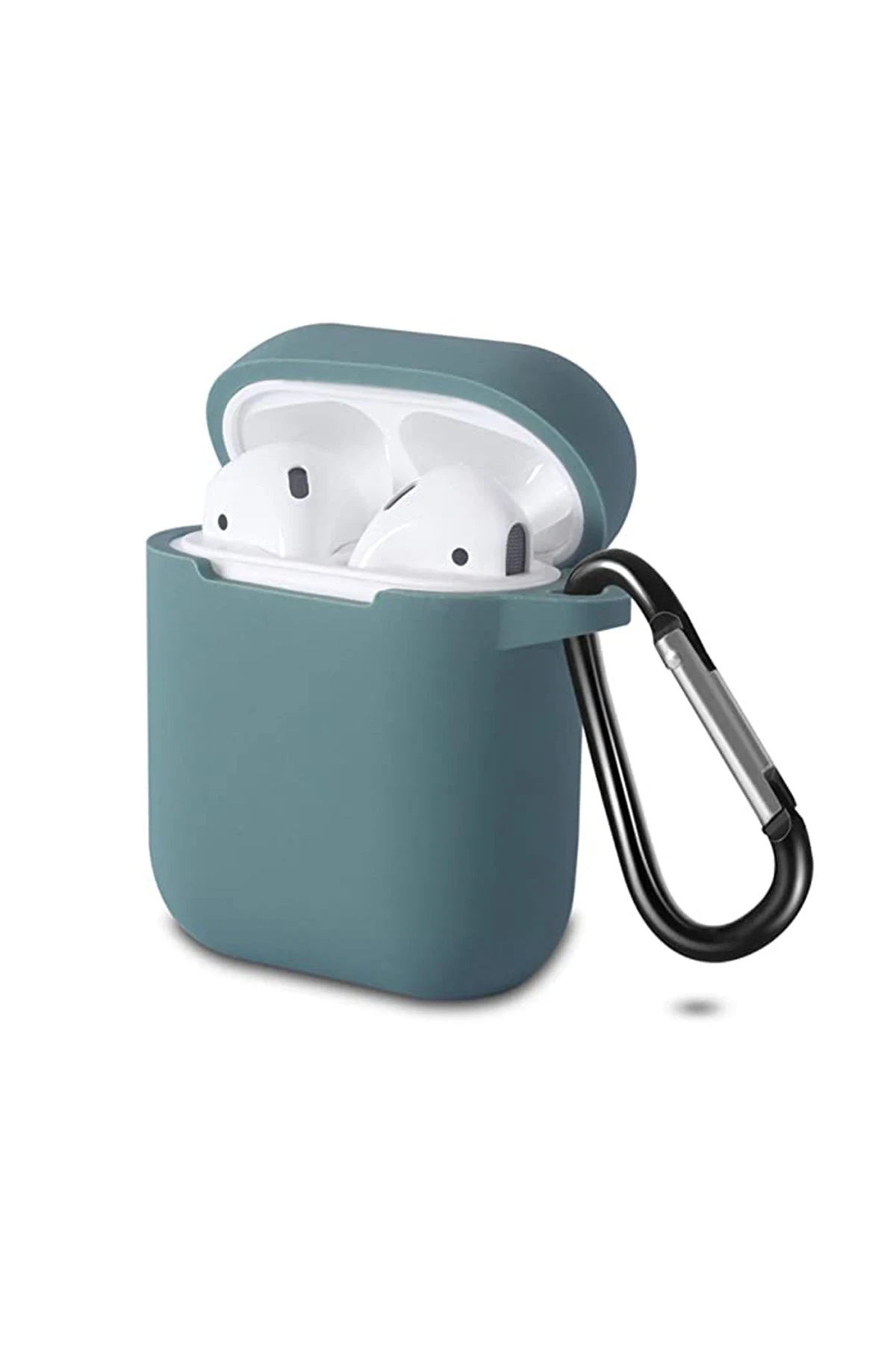 Newface Airpods 2 (2.nesil) Sert Silikon Kılıf - Turkuaz