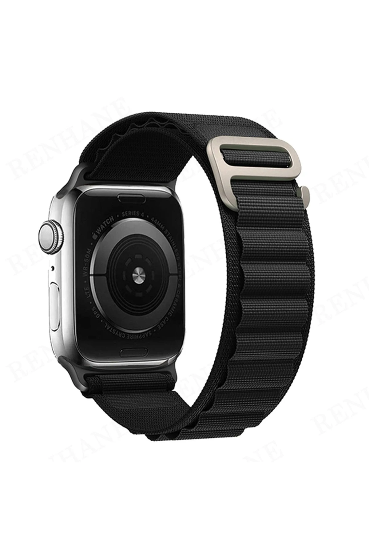 Newface Apple Watch 38mm Mountain Kordon - Siyah