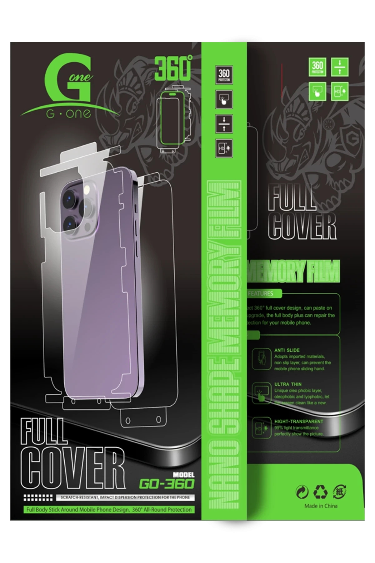 Newface iPhone 16E 360 Full Body Arka Koruyucu