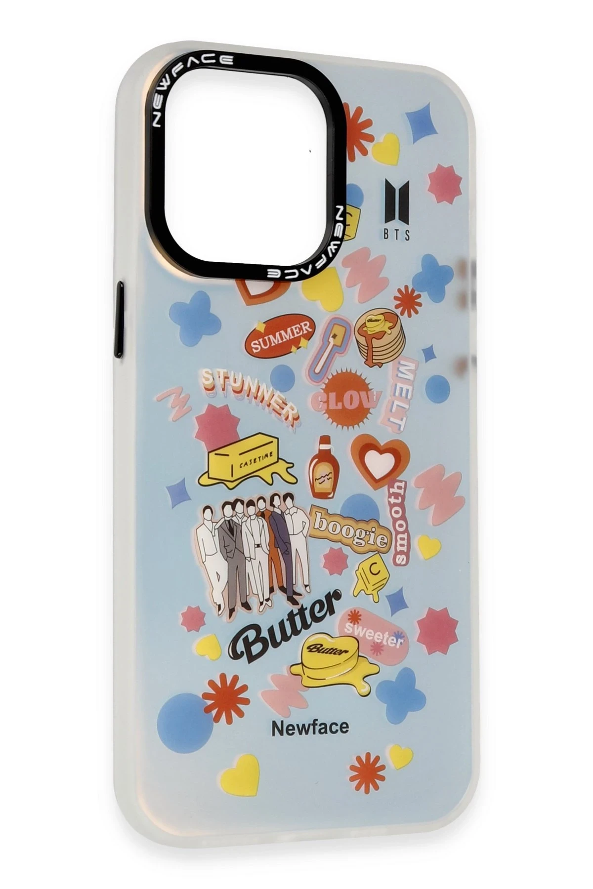 Newface iPhone 14 Pro Kılıf Estoril Desenli Kapak - Estoril - 16