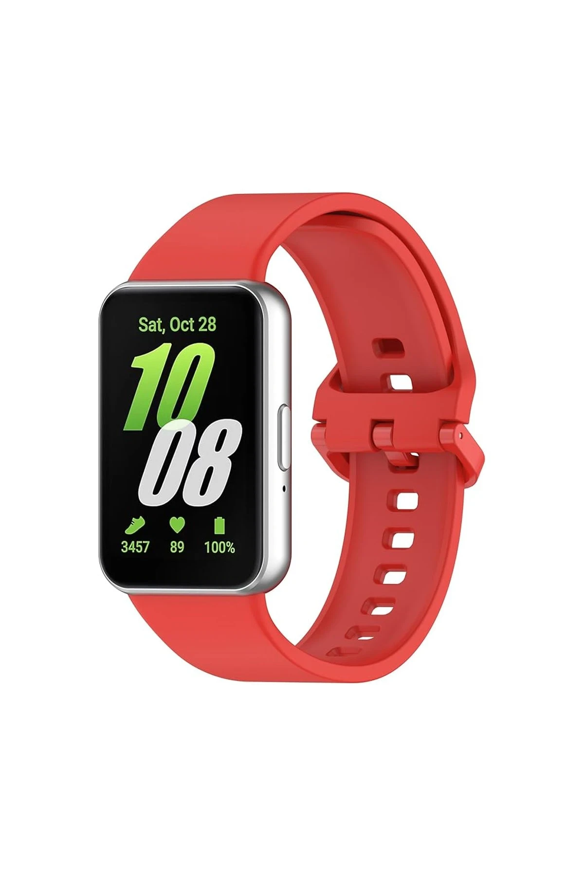 Newface Samsung Galaxy Fit 3 Klasik Kordon - Kırmızı