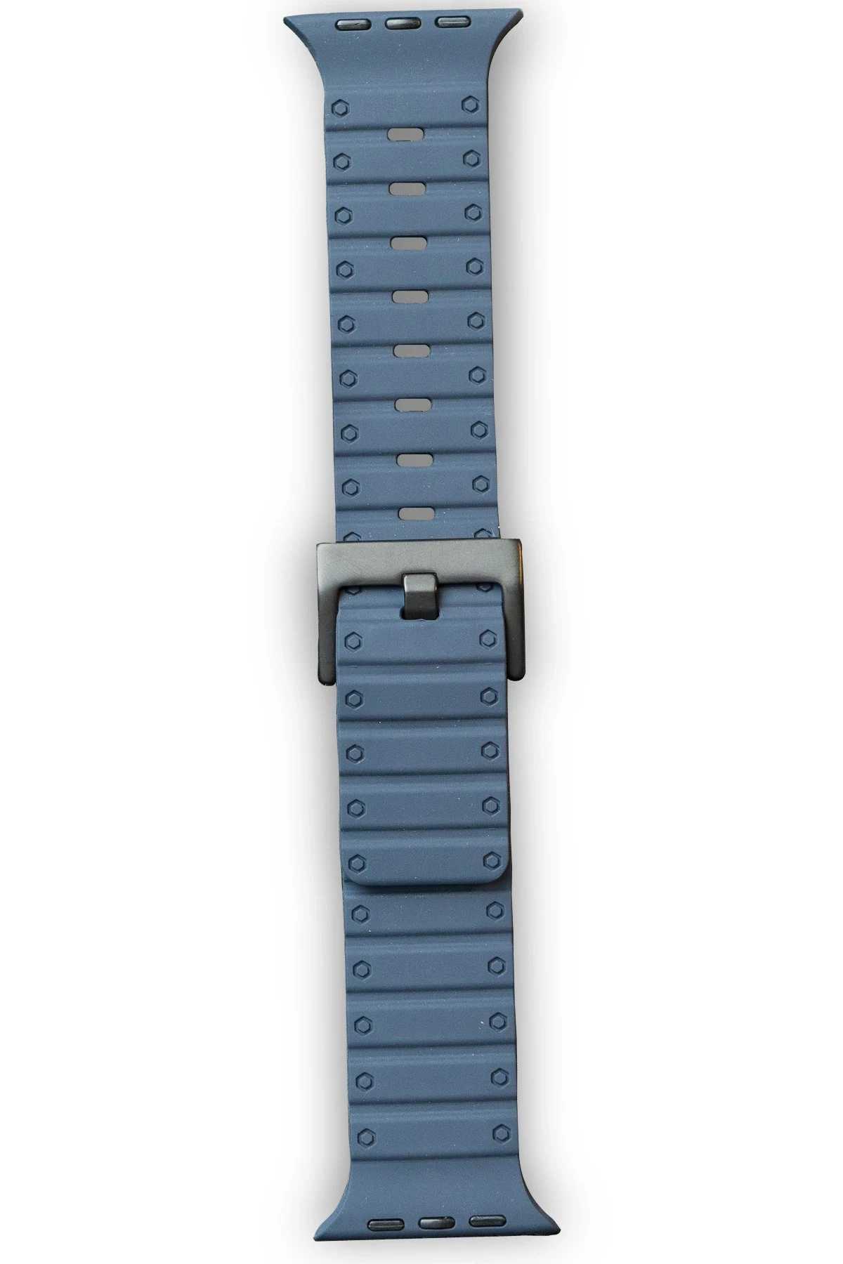 Newface Apple Watch 42mm Magnus Mıknatıslı Silikon Kordon - Mavi