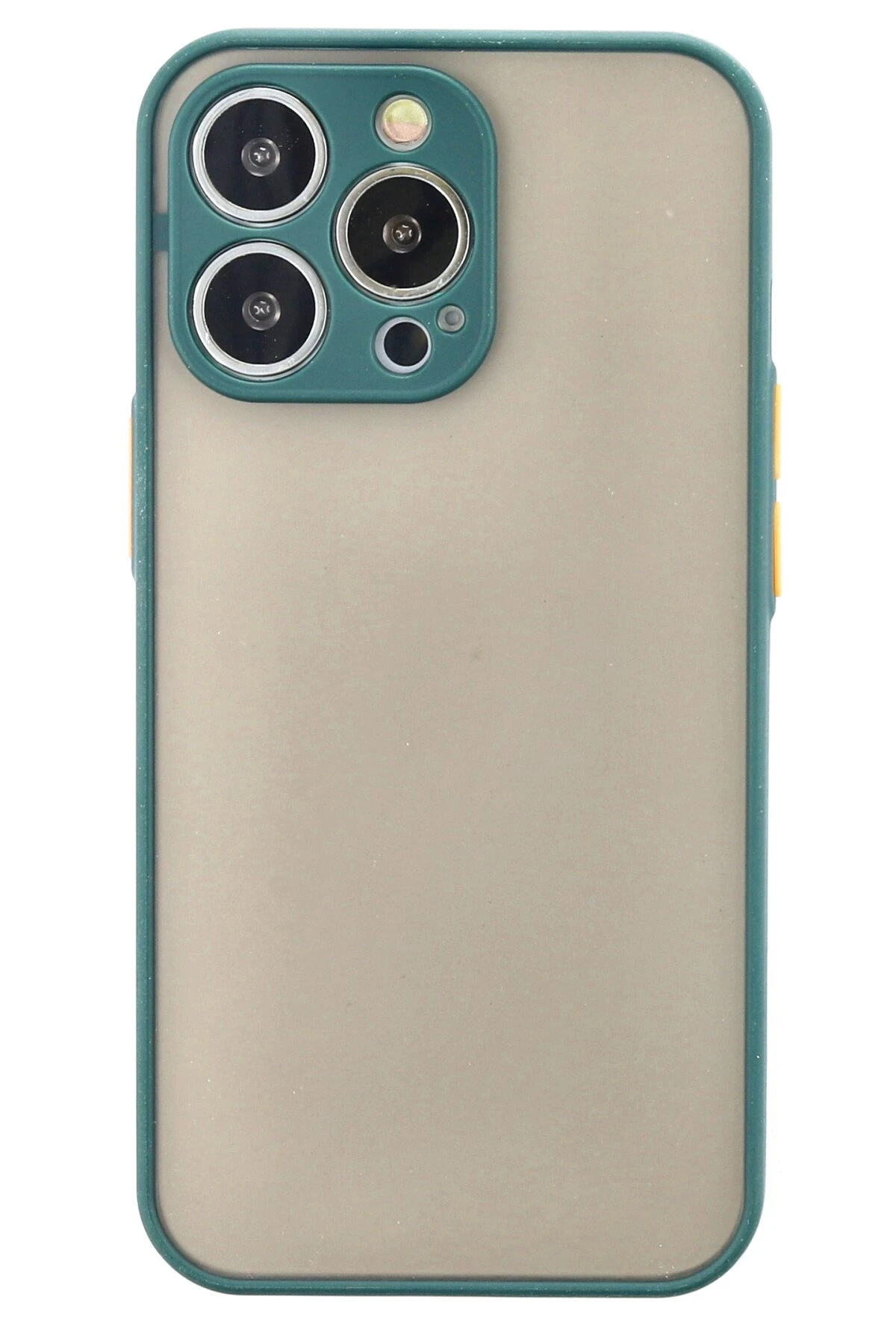 Newface iPhone 14 Pro Kılıf Montreal Silikon Kapak - Yeşil