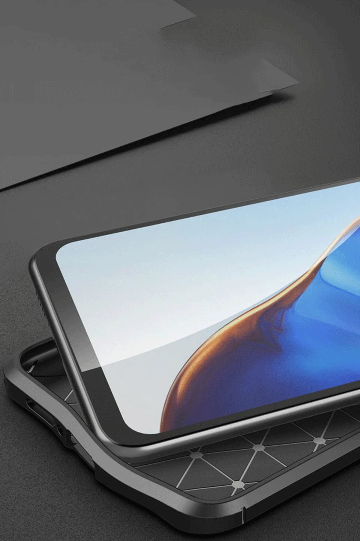 Newface Xiaomi Mi 10T Pro Kılıf Auto Focus Kapak - Kırmızı