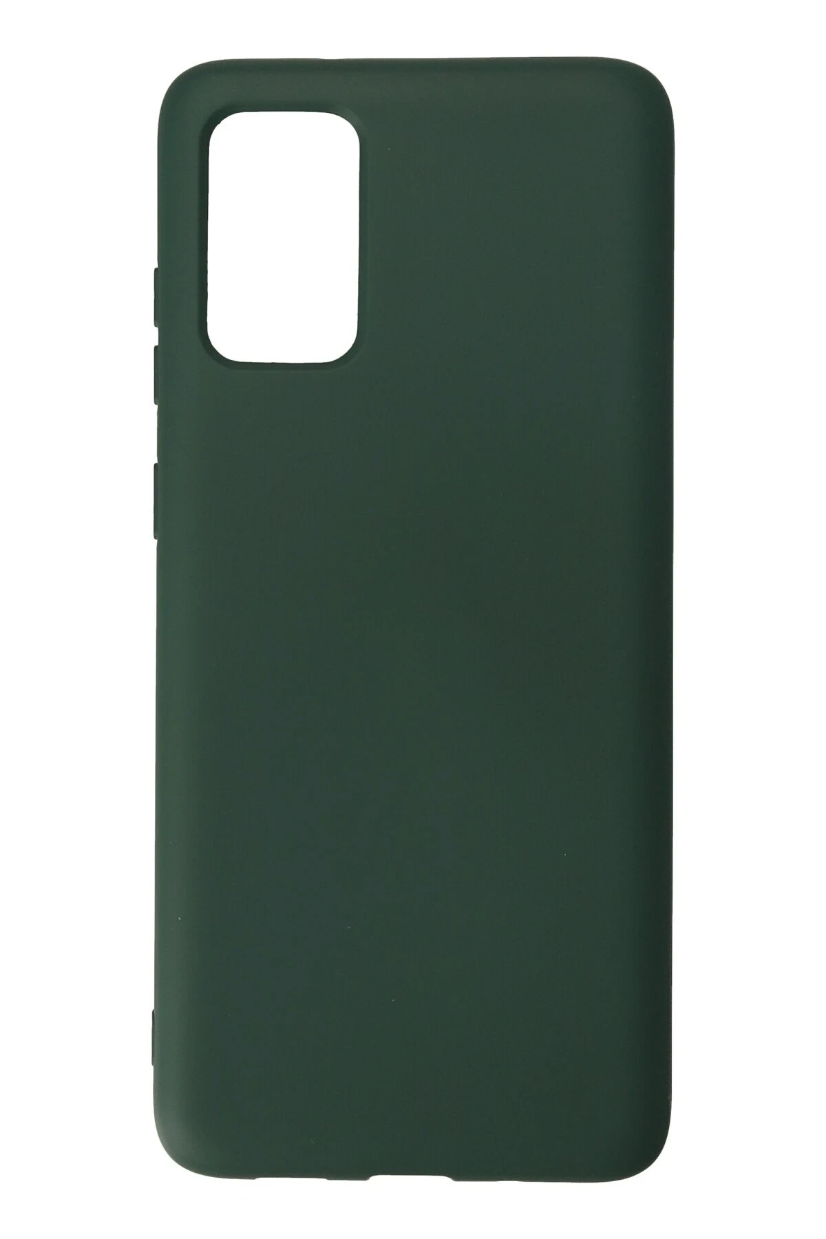 Newface Samsung Galaxy S20 Plus Kılıf Nano içi Kadife Silikon - Koyu Yeşil