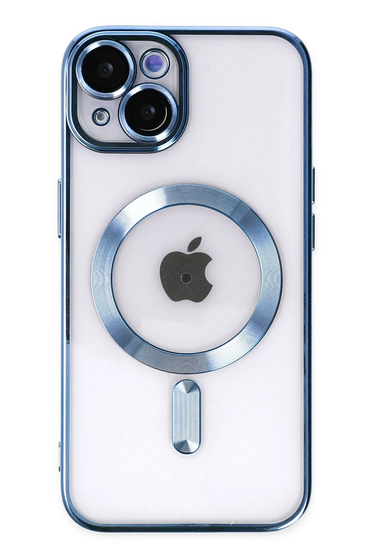 Newface iPhone 14 Plus Kılıf Kross Magneticsafe Kapak - Sierra Blue