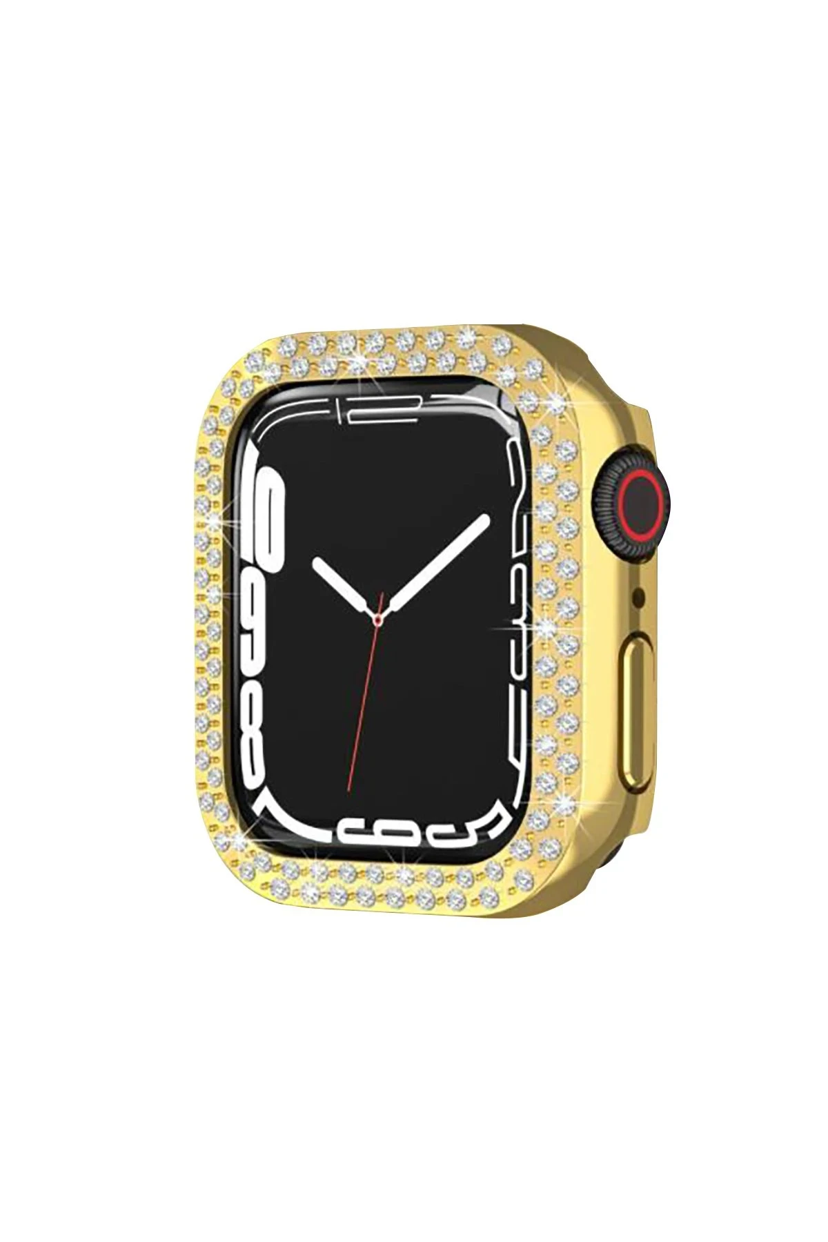 Newface Apple Watch 42mm Taşlı Kasa - Gold