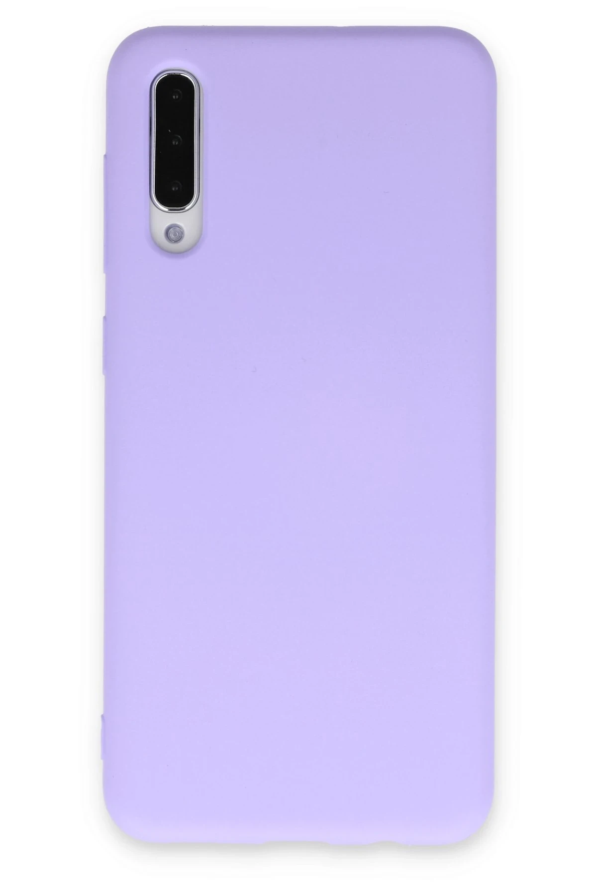 Newface Samsung Galaxy A30S Kılıf Nano içi Kadife Silikon - Lila