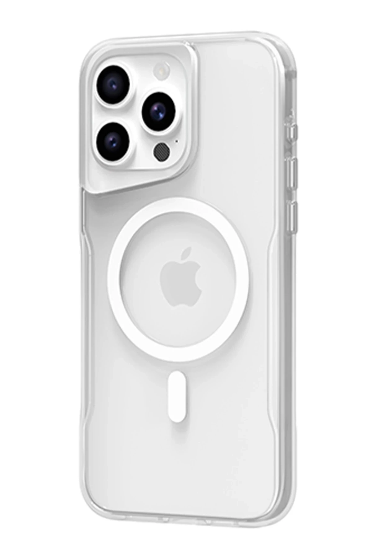 Newface iPhone 14 Pro Kılıf PC Poso Magsafe Kapak - Şeffaf