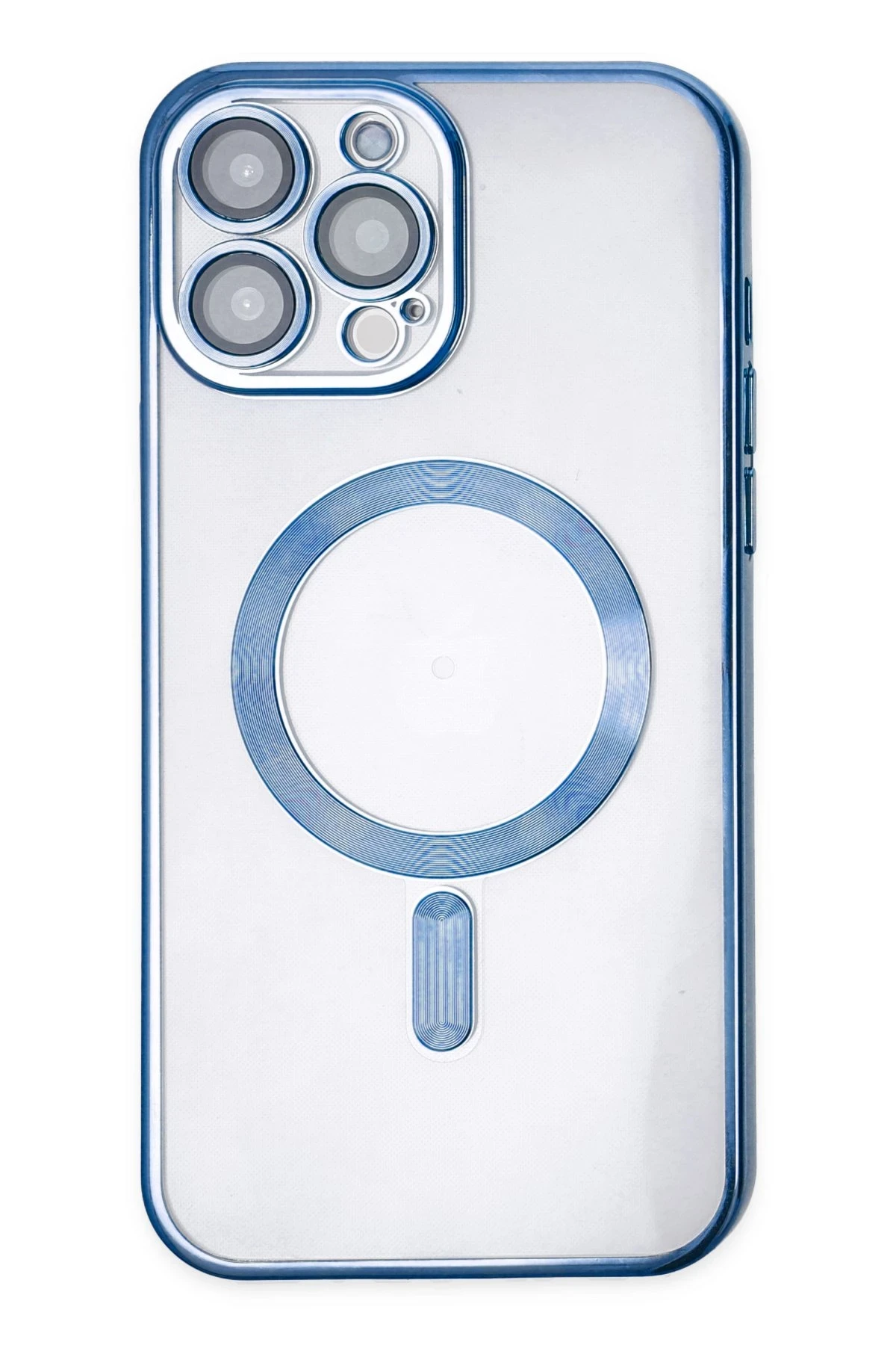 Newface iPhone 14 Pro Kılıf Kross Magneticsafe Kapak - Sierra Blue