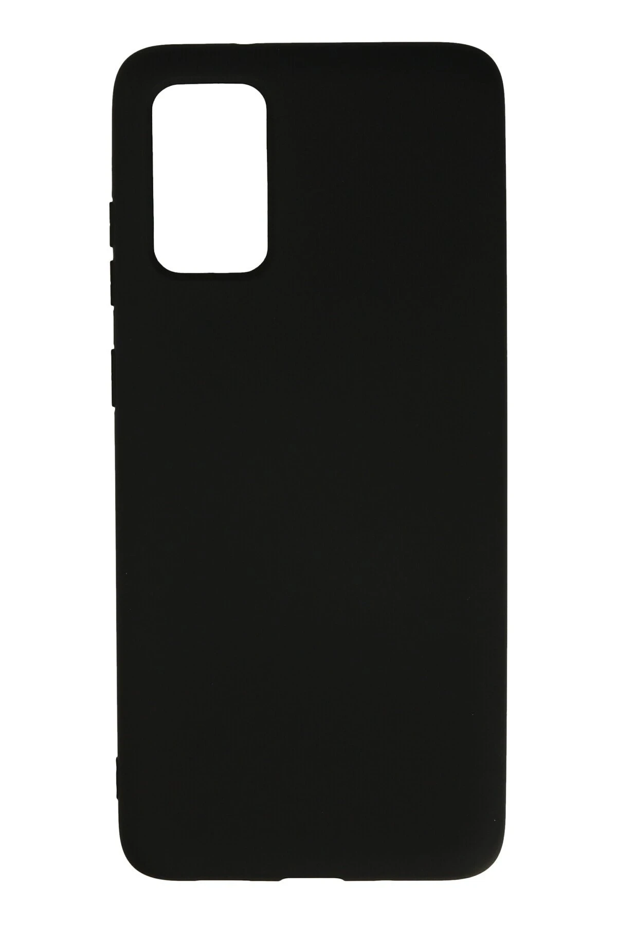 Newface Samsung Galaxy S20 Plus Kılıf Nano içi Kadife Silikon - Siyah