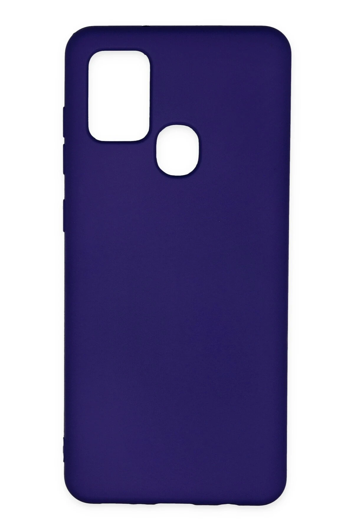 Newface Samsung Galaxy A21S Kılıf Nano içi Kadife Silikon - Mor