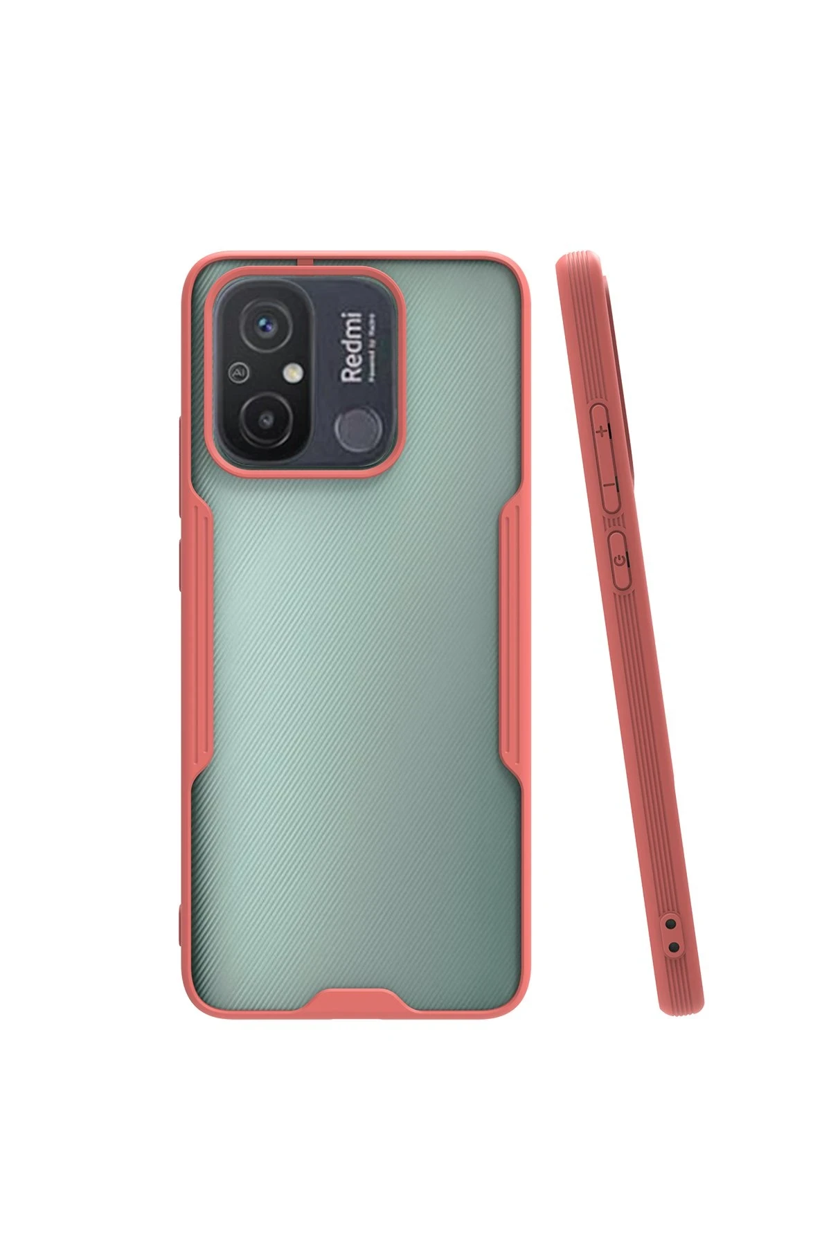 Newface Xiaomi Redmi 12C Kılıf Platin Silikon - Pembe