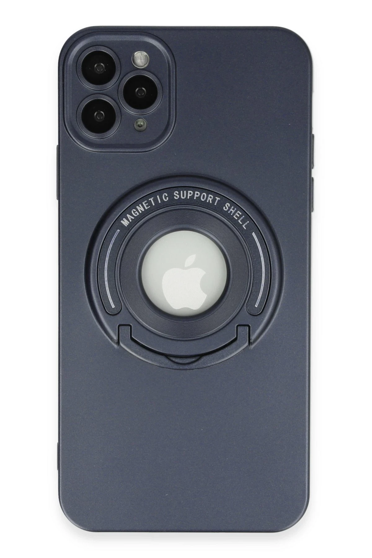Newface iPhone 12 Pro Kılıf Lukka Magneticsafe Kapak - Lacivert