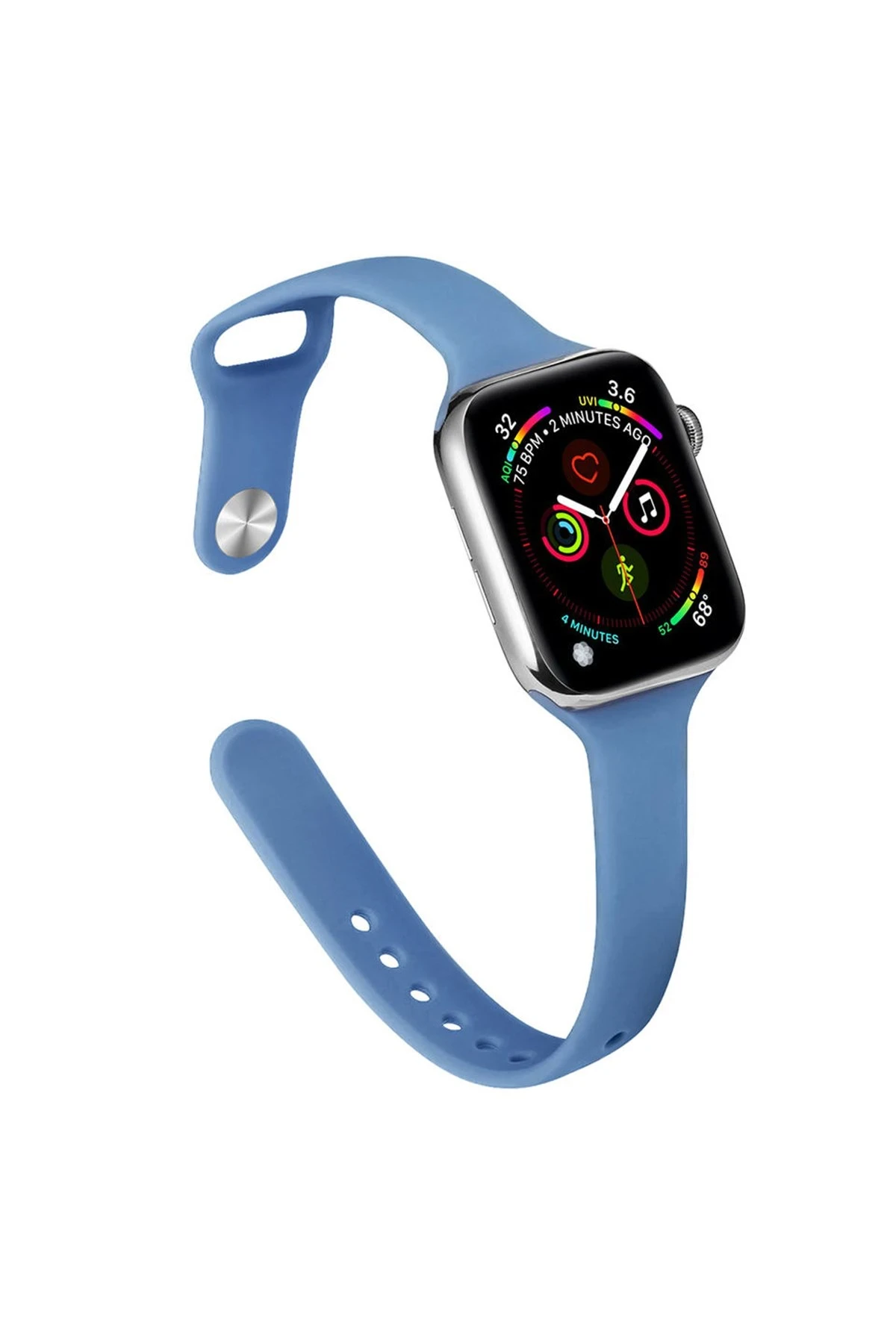 Newface Apple Watch 38mm Klasik Kordon - Koyu Mavi