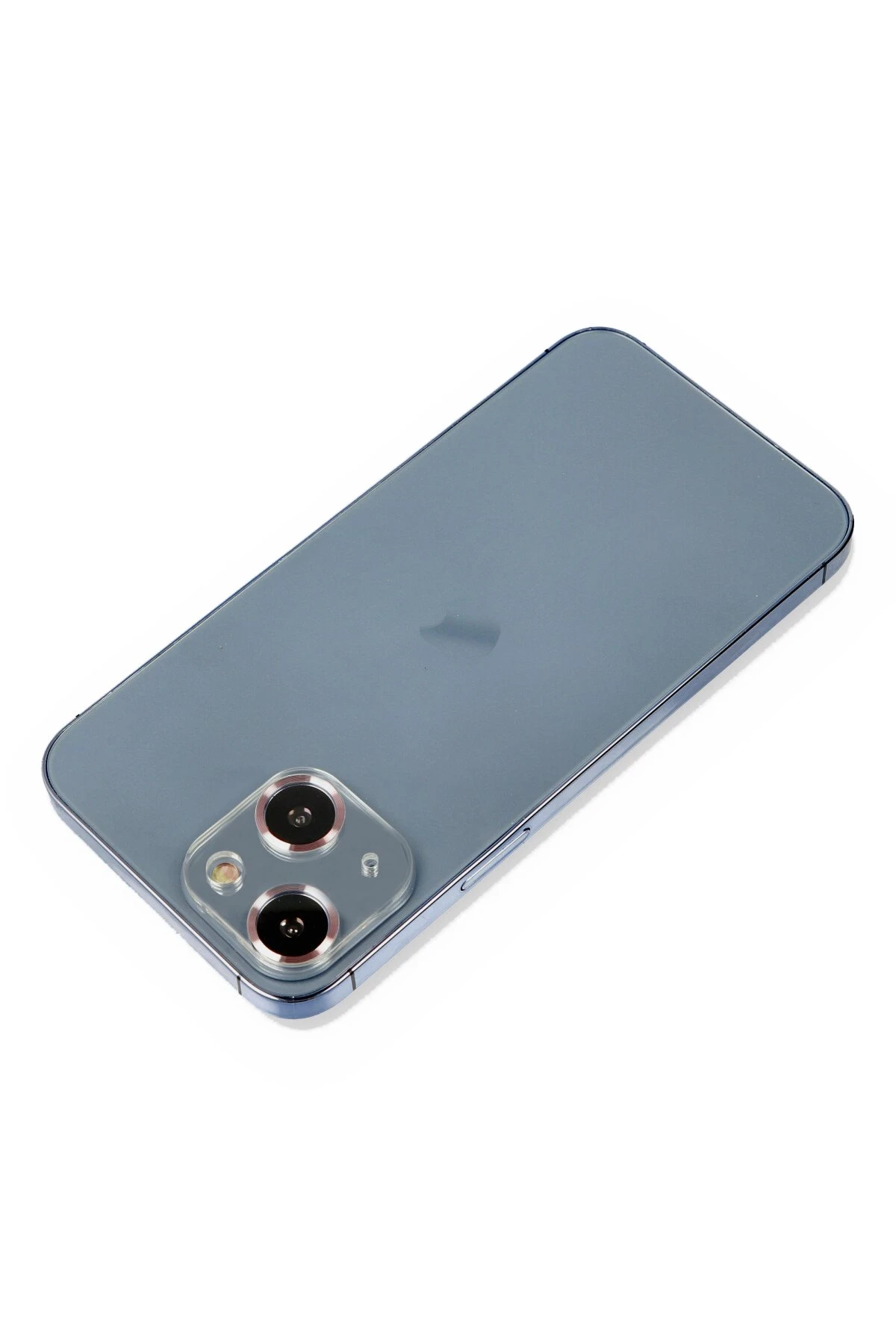 Newface iPhone 14 Plus Metal Kamera Lens Koruma Cam - Mor