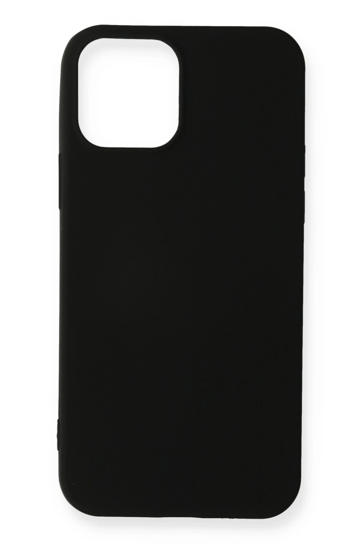 Newface iPhone 12 Mini Kılıf First Silikon - Siyah
