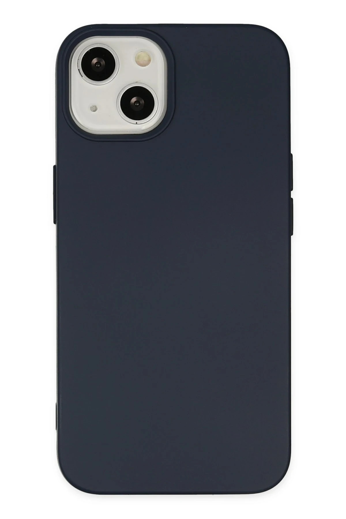 Newface iPhone 14 Kılıf Nano içi Kadife Silikon - Lacivert