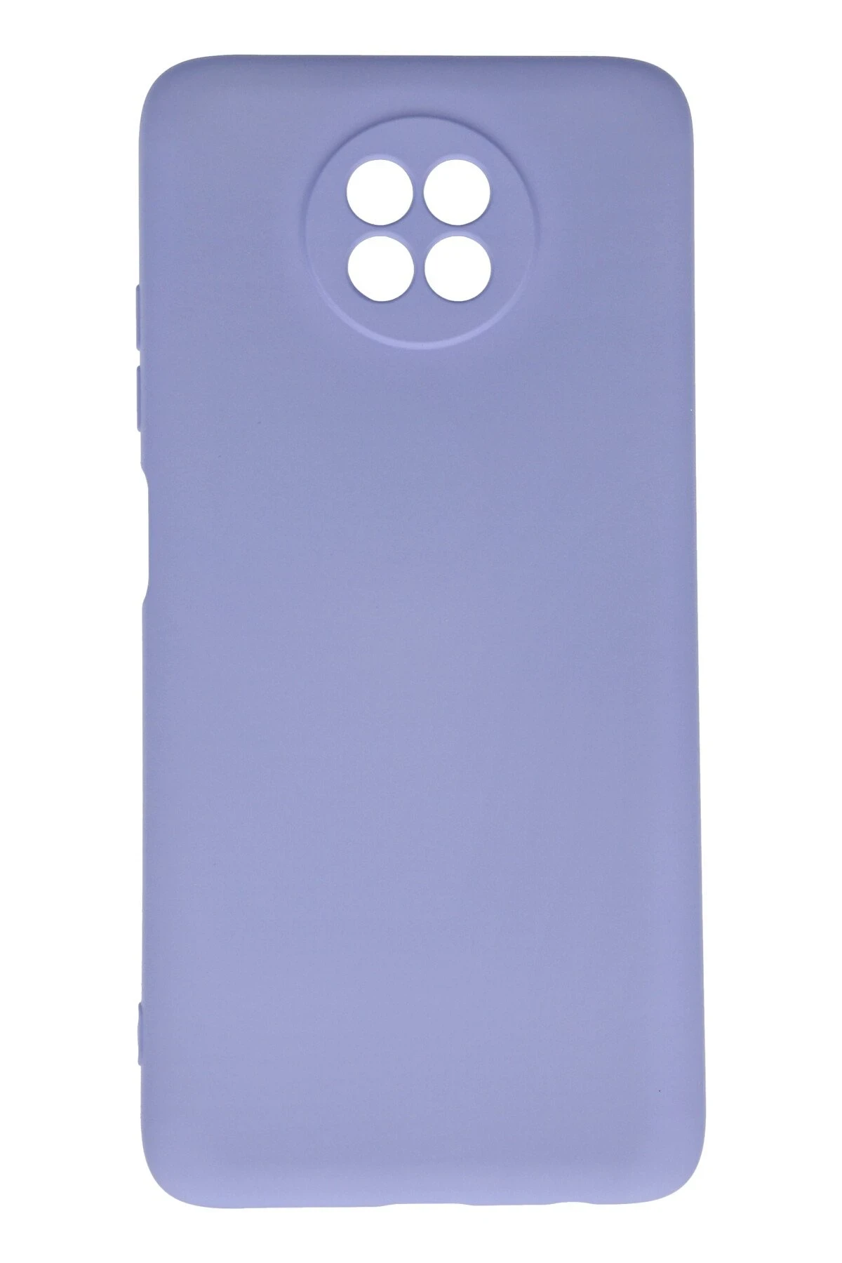 Newface Xiaomi Redmi Note 9 5G Kılıf Nano içi Kadife Silikon - Lila
