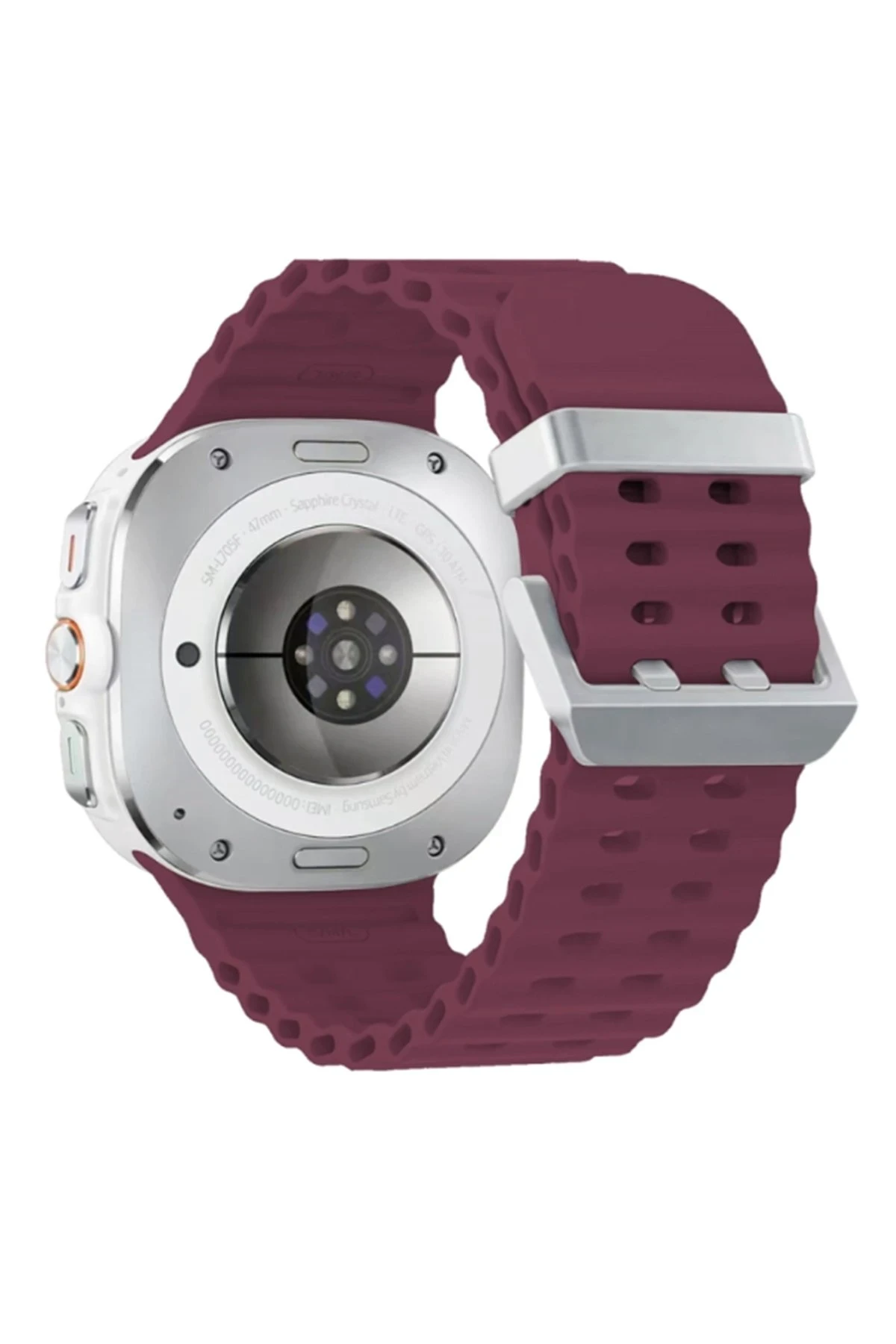 Newface Watch 7 Ultra KR417 Rug Silikon Kordon - Mor