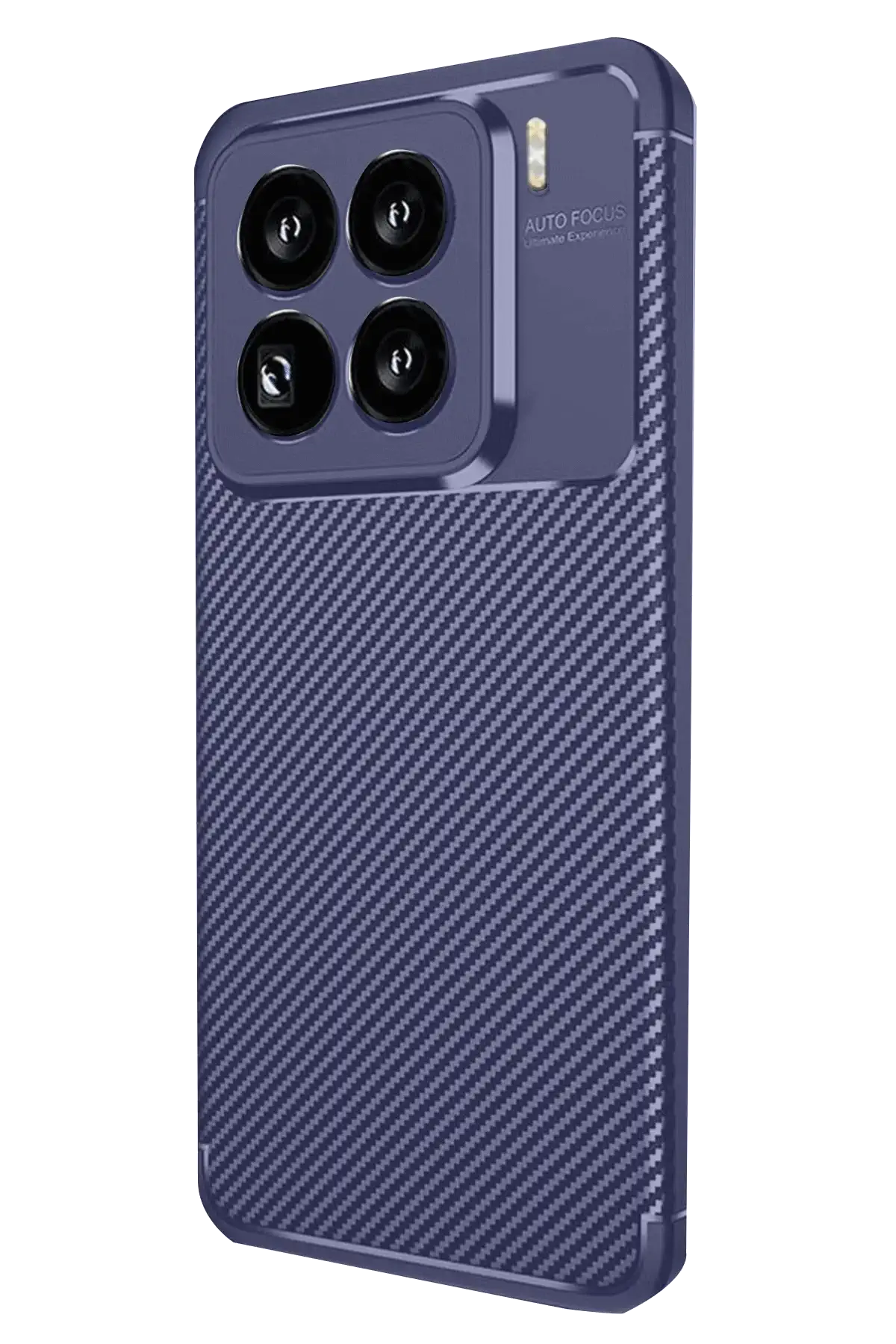 Newface Xiaomi Mi 15 Pro Kılıf Auto Focus Karbon Kapak - Lacivert