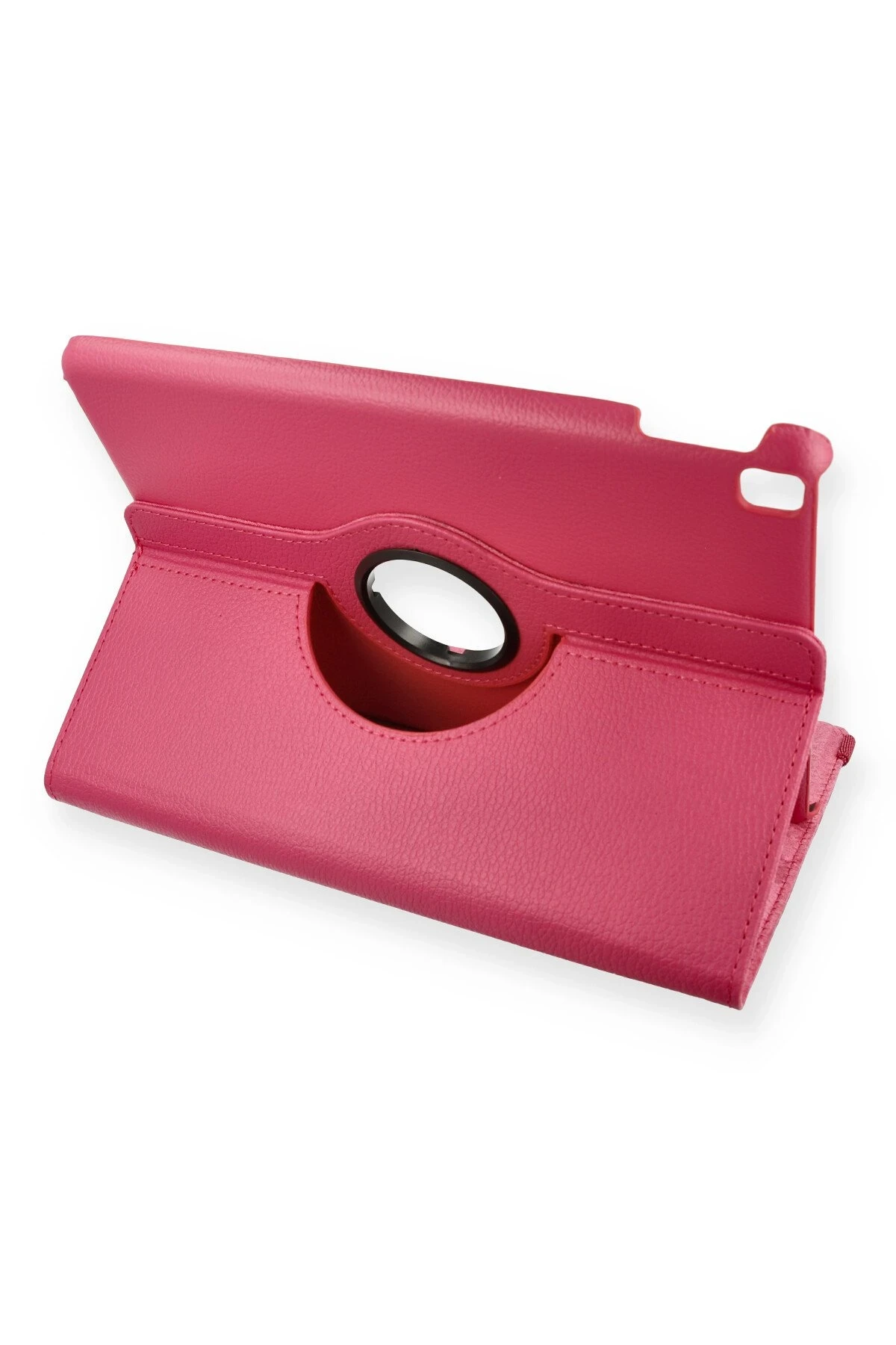 Newface iPad 10.2 (7.nesil) Kılıf 360 Tablet Deri Kılıf - Pembe