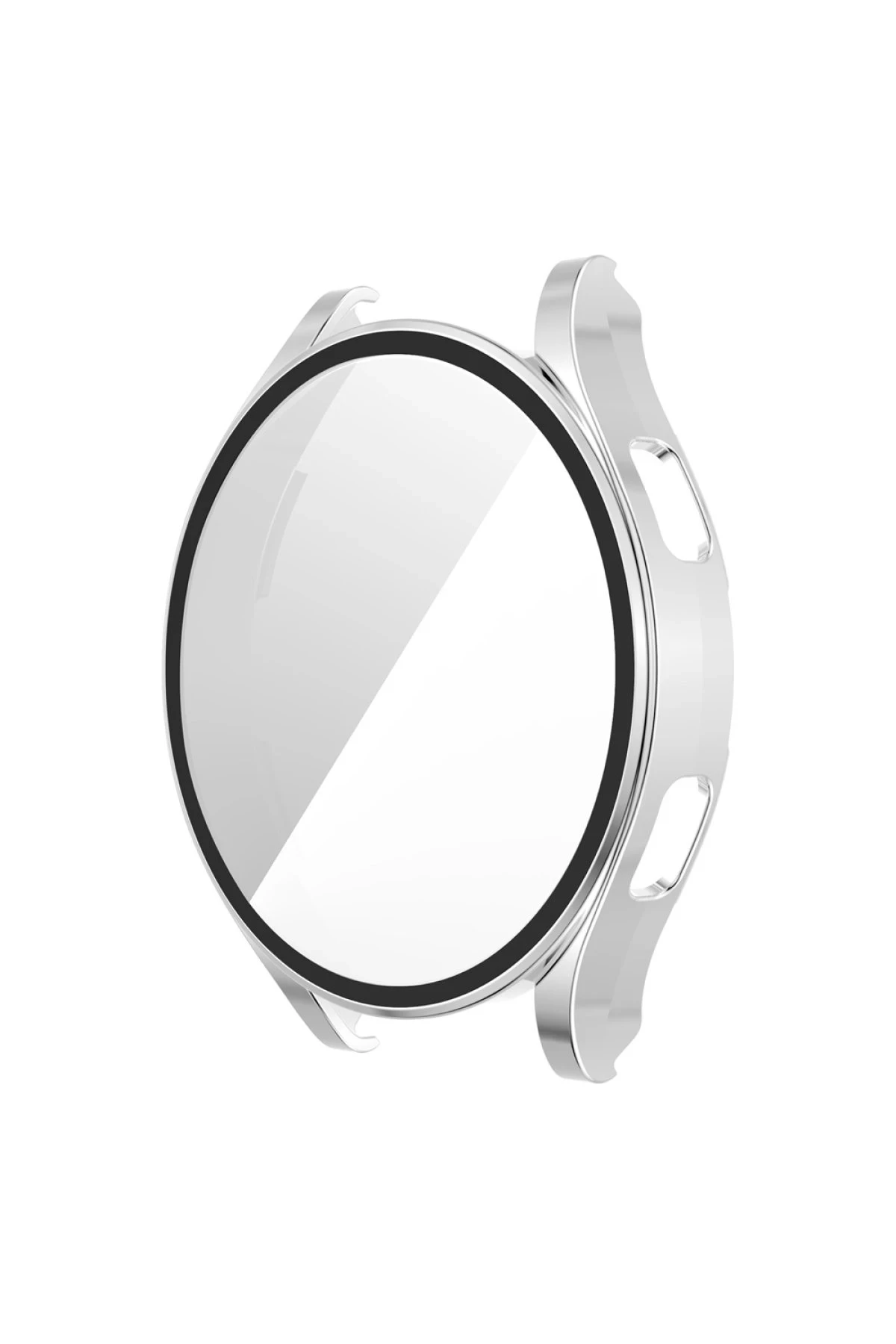 Newface Watch 4 44mm Wall Camlı Kasa Ekran Koruyucu - Gümüş