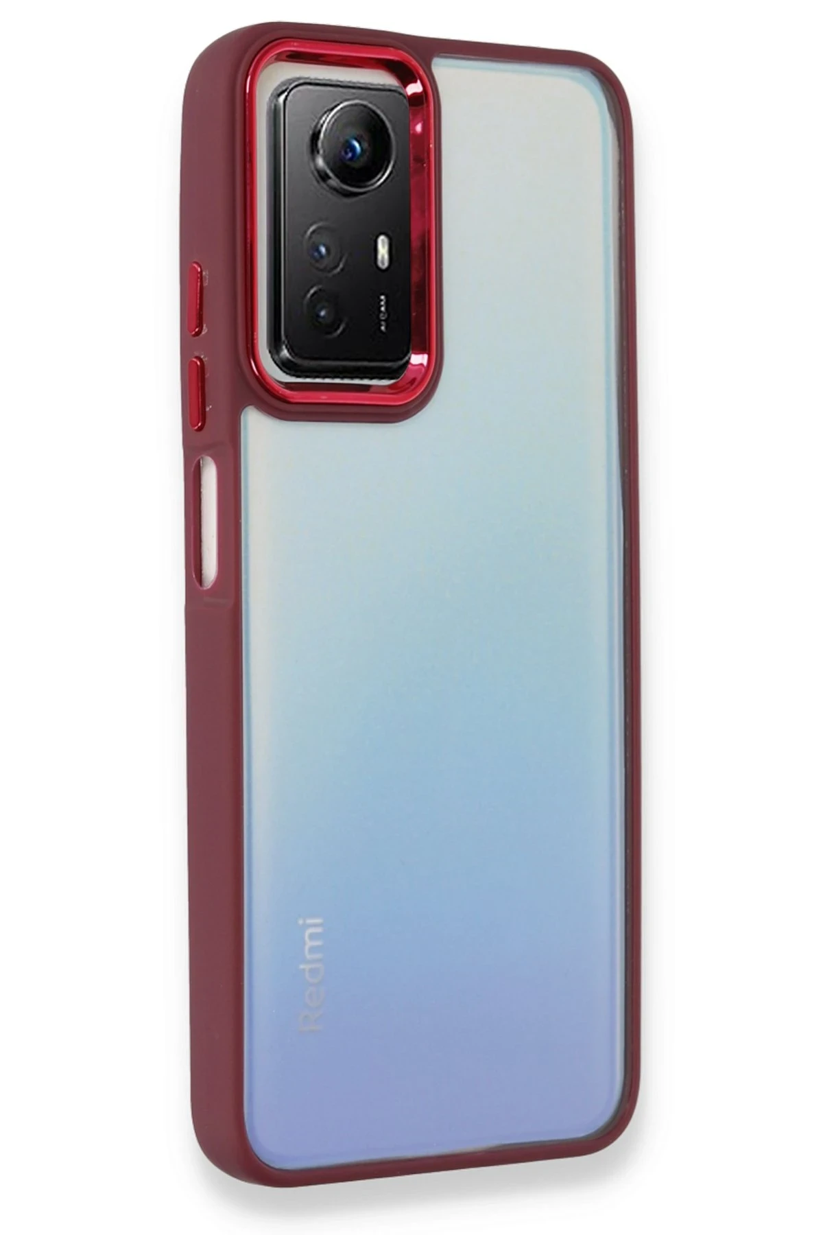Newface Xiaomi Redmi Note 12S Kılıf Dora Kapak - Kırmızı