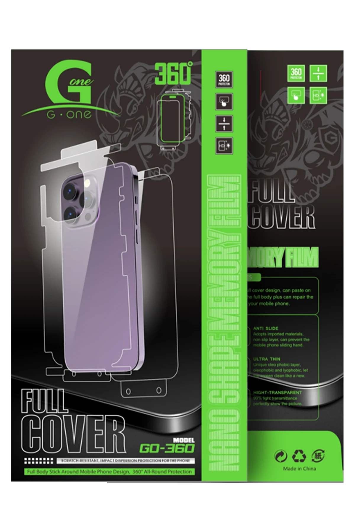 Newface iPhone 16 Pro Max 360 Full Body Arka Koruyucu