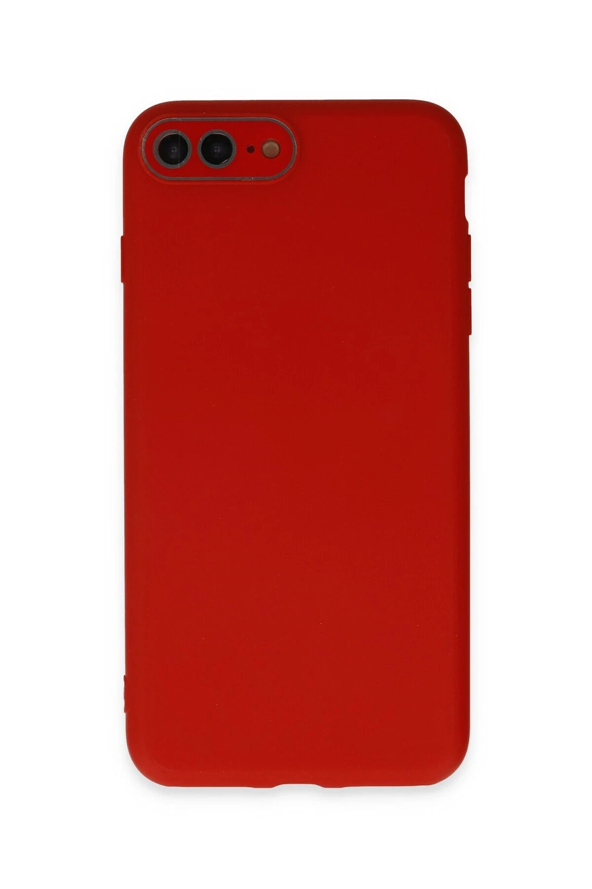 Newface iPhone 7 Plus Kılıf Lansman Glass Kapak - Kırmızı