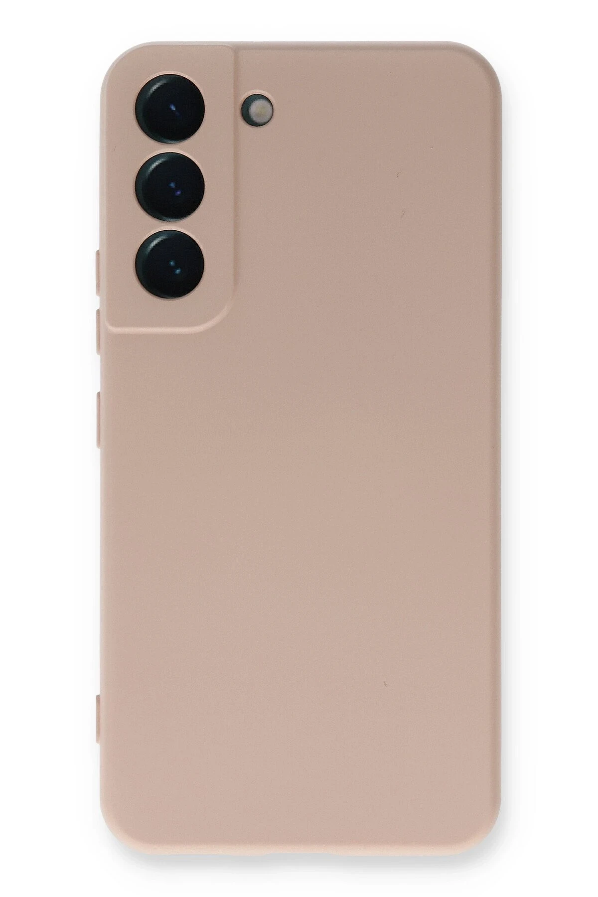 Newface Samsung Galaxy S23 Plus Kılıf Nano içi Kadife Silikon - Pudra