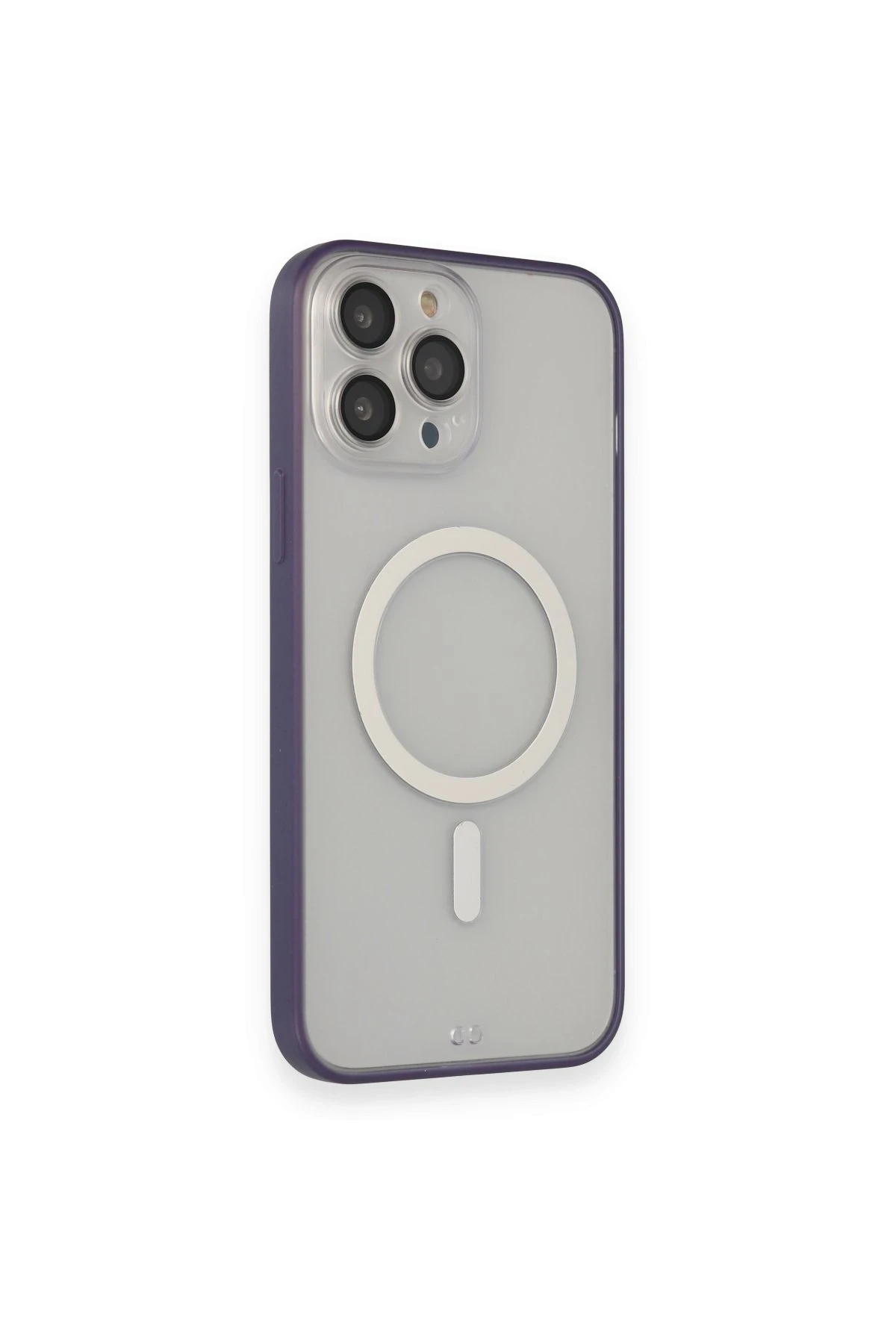 Newface iPhone 14 Pro Max Kılıf Grand Magneticsafe Kapak - Mor