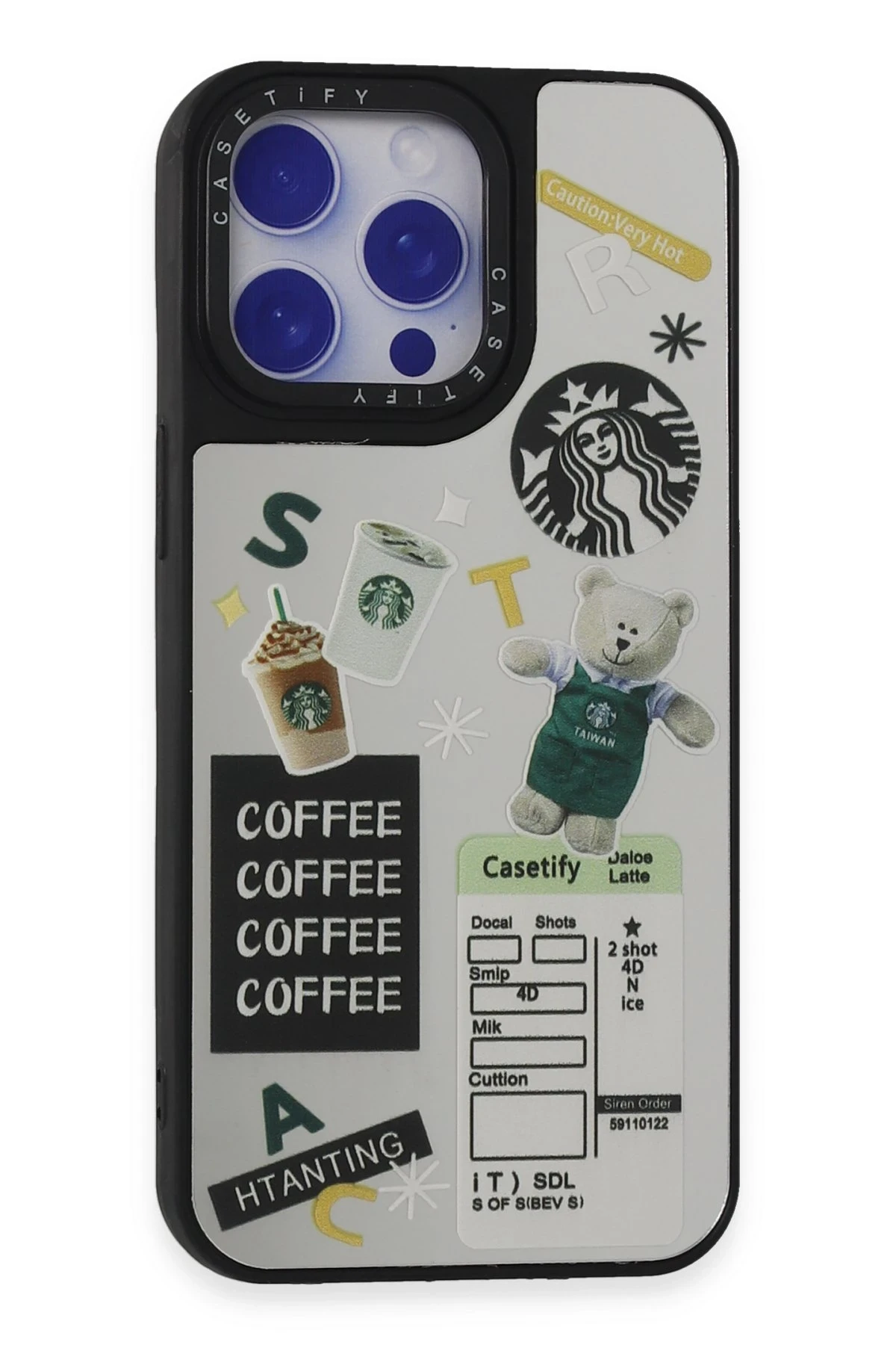 Newface iPhone 15 Pro Kılıf Mirror Desenli Kapak - Mirror - 17