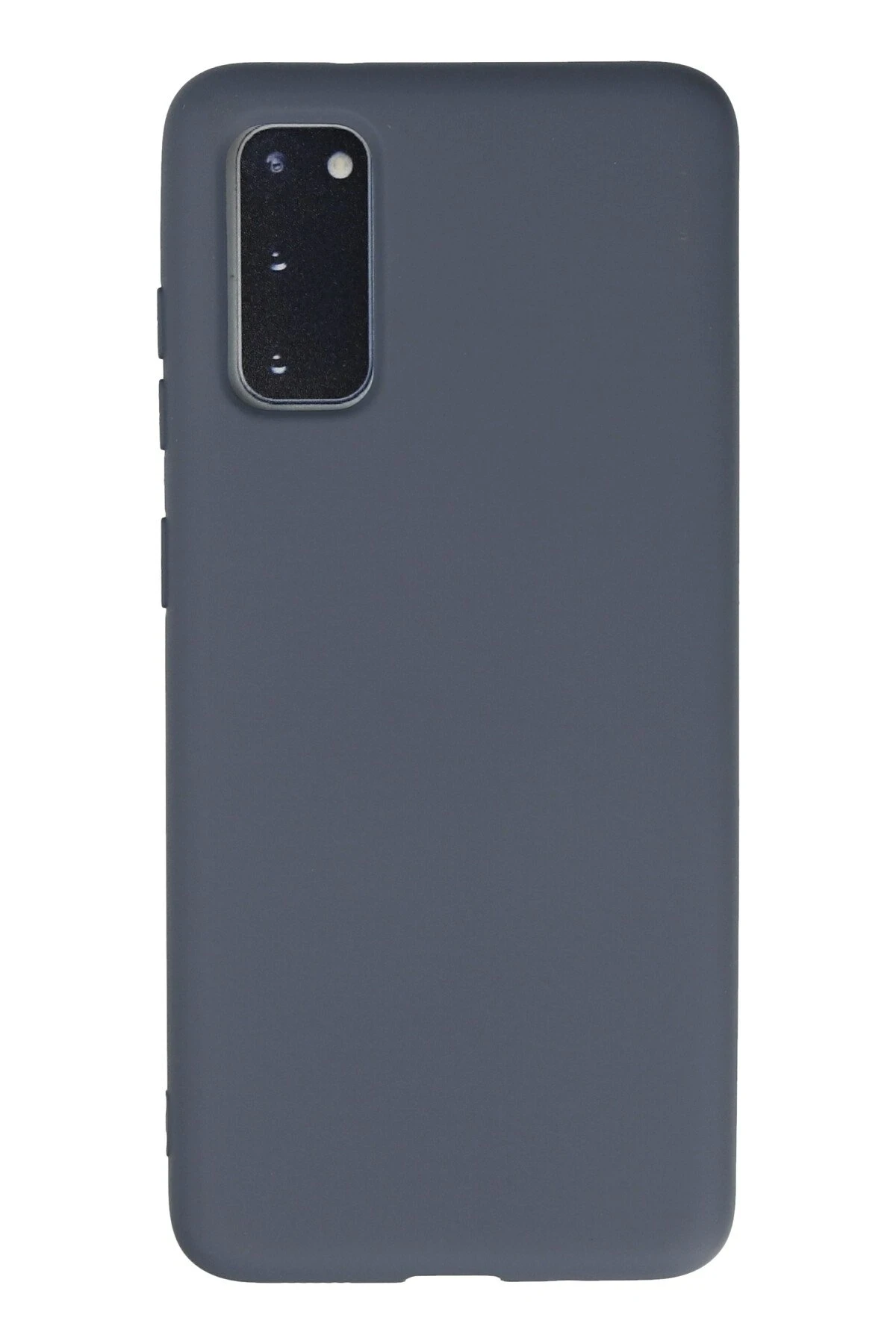 Newface Samsung Galaxy S20 Kılıf Nano içi Kadife Silikon - Gri