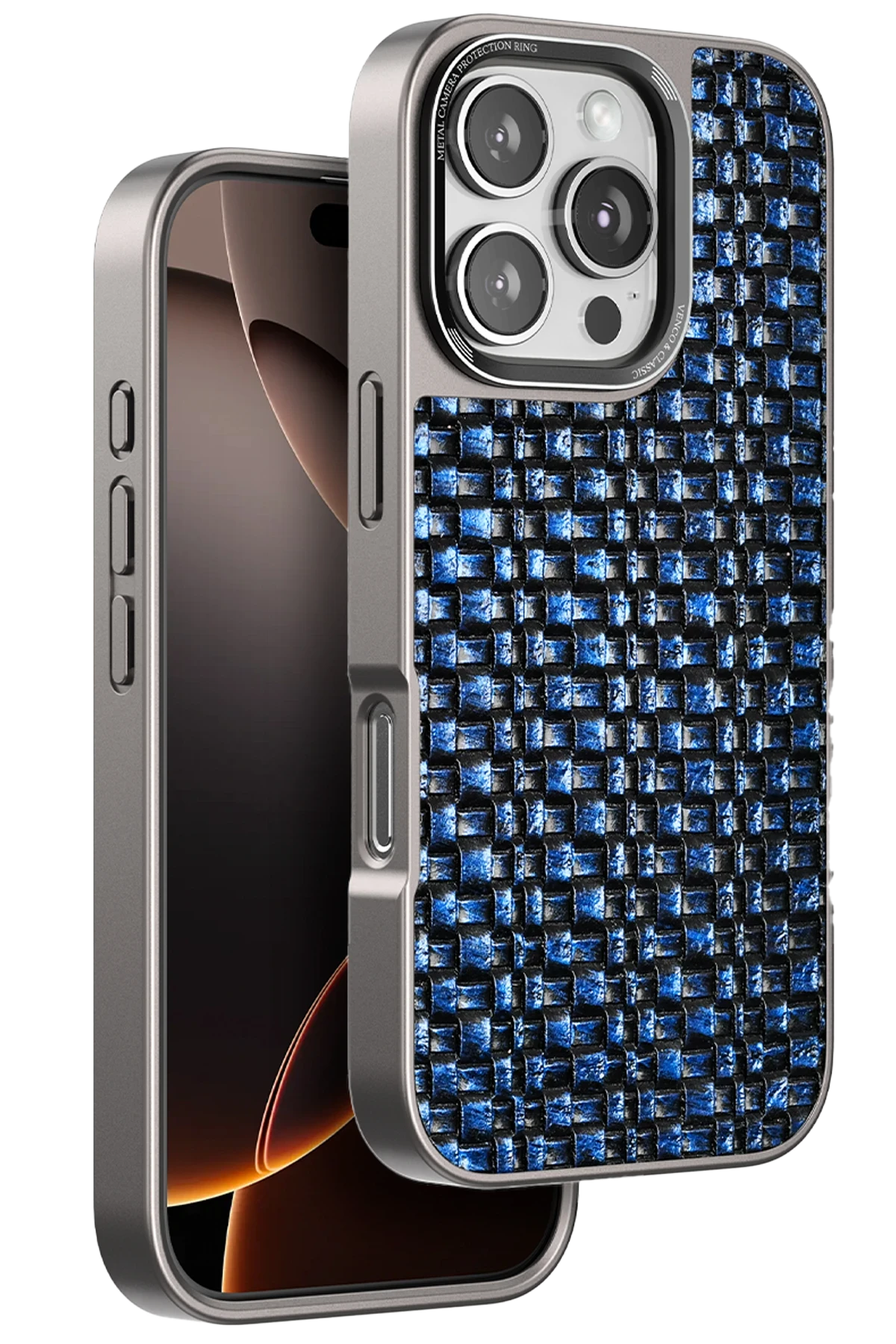Venco iPhone 16 Pro Max Brand Kapak - Lacivert