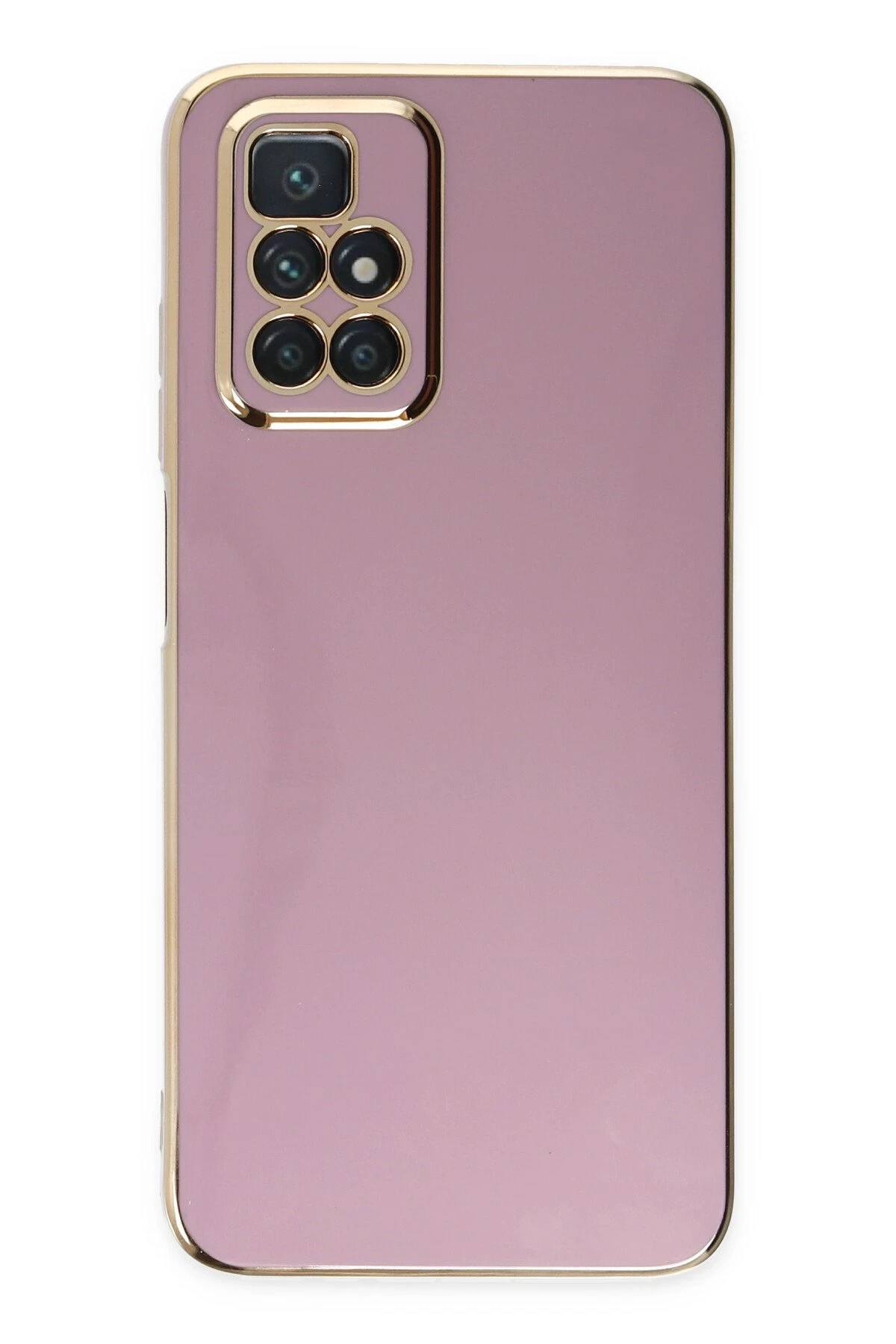 Newface Xiaomi Redmi 10 2022 Kılıf Volet Silikon - Mor