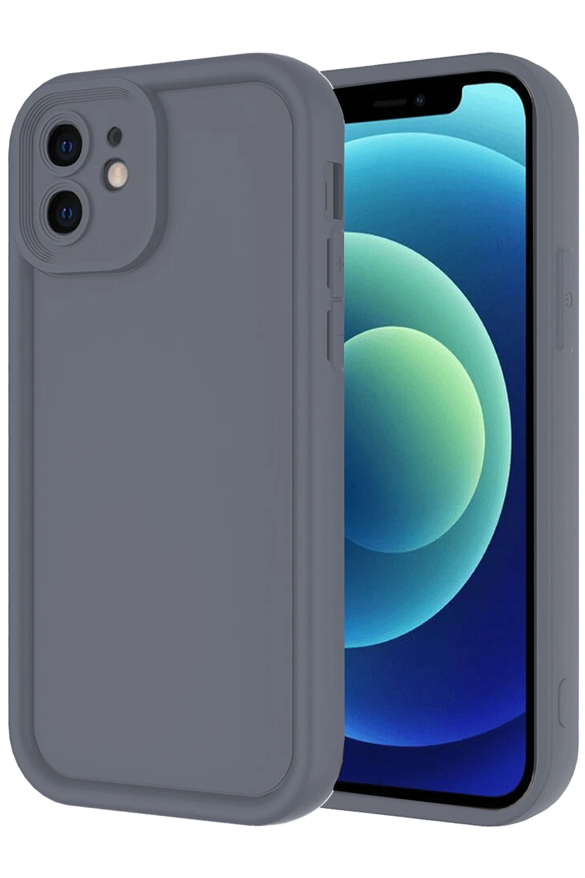 Newface iPhone 11 Kılıf Viera Silikon - Gri