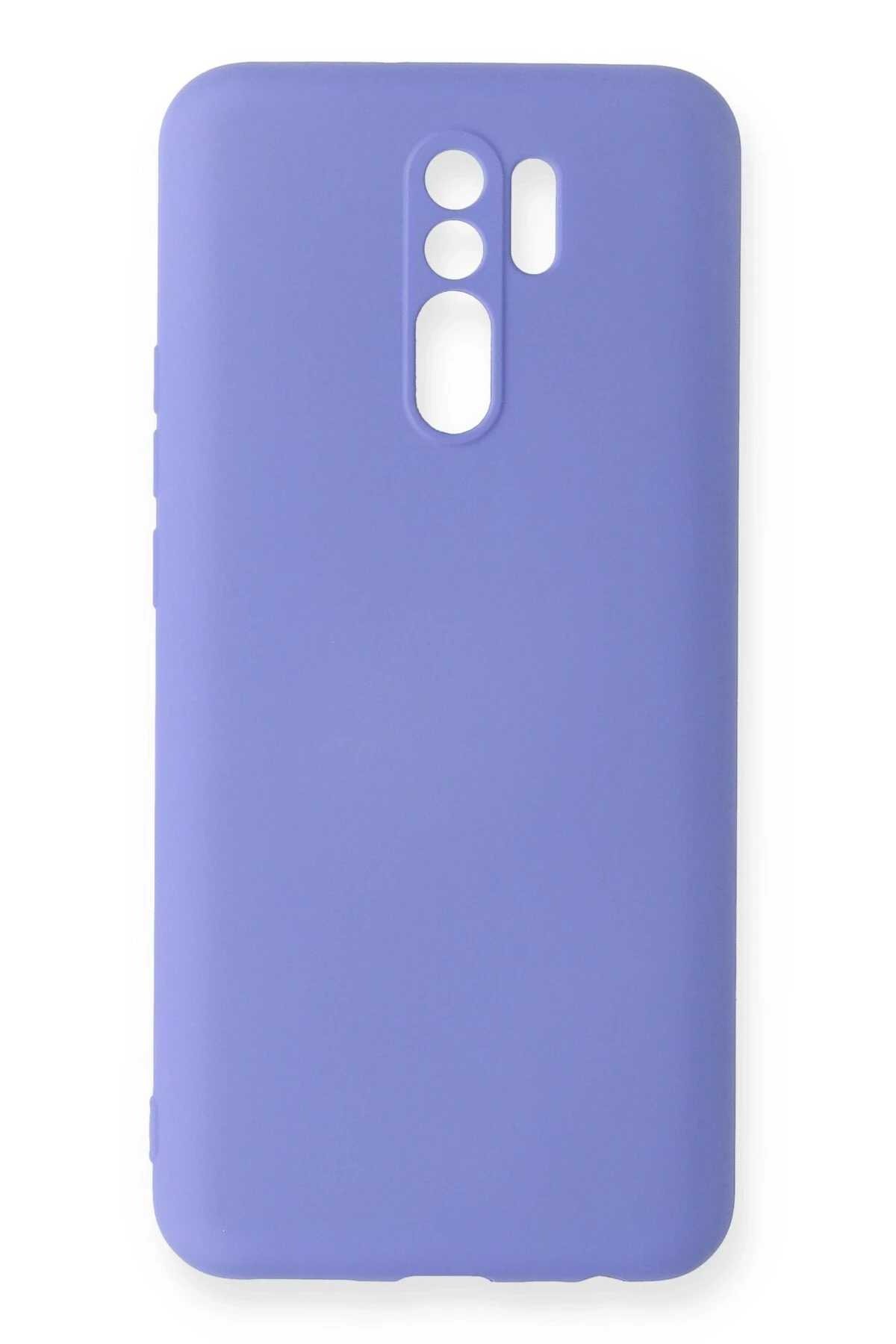 Newface Xiaomi Redmi 9 Kılıf Nano içi Kadife Silikon - Lila