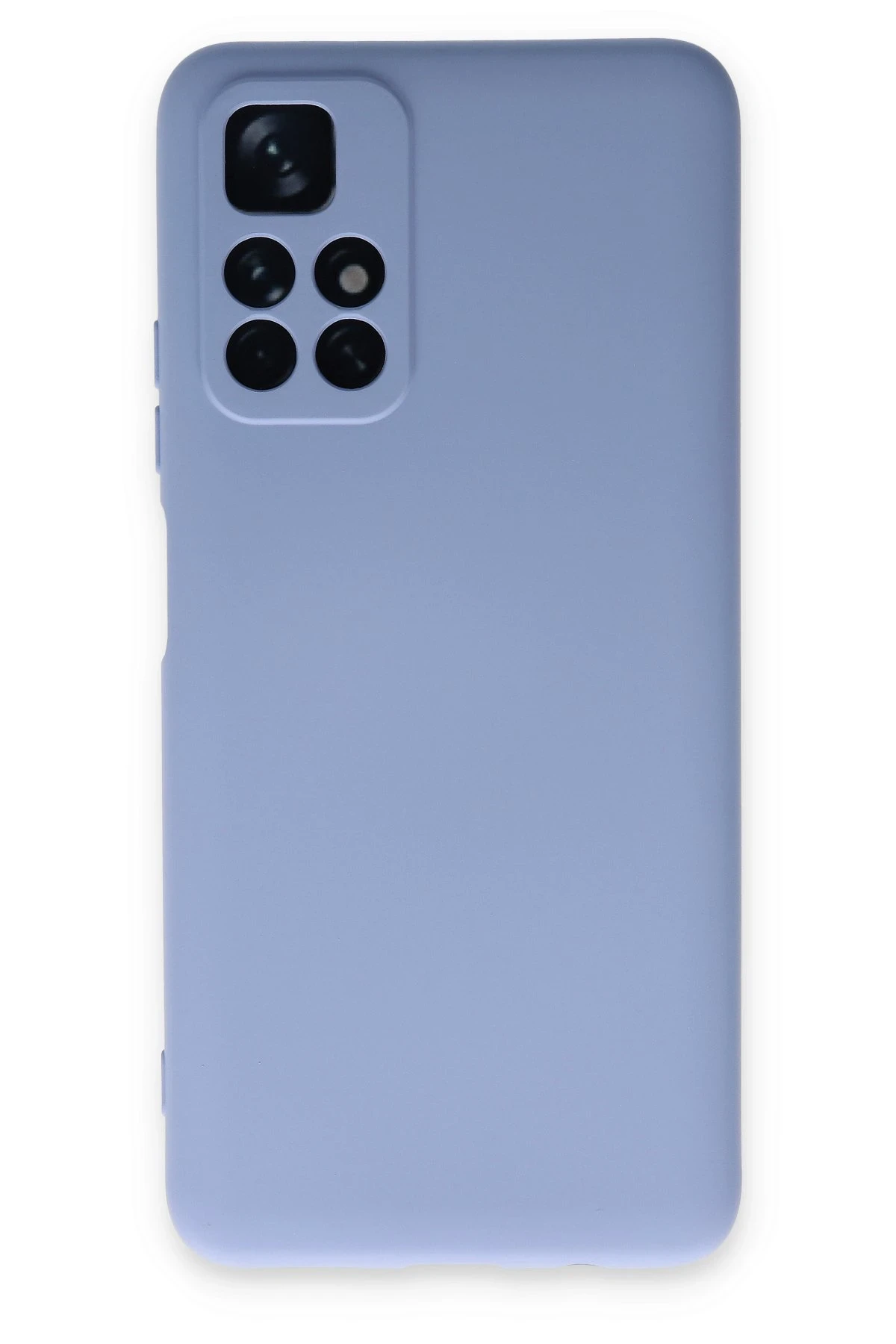 Newface Xiaomi Redmi Note 11T Kılıf Nano içi Kadife Silikon - Lila