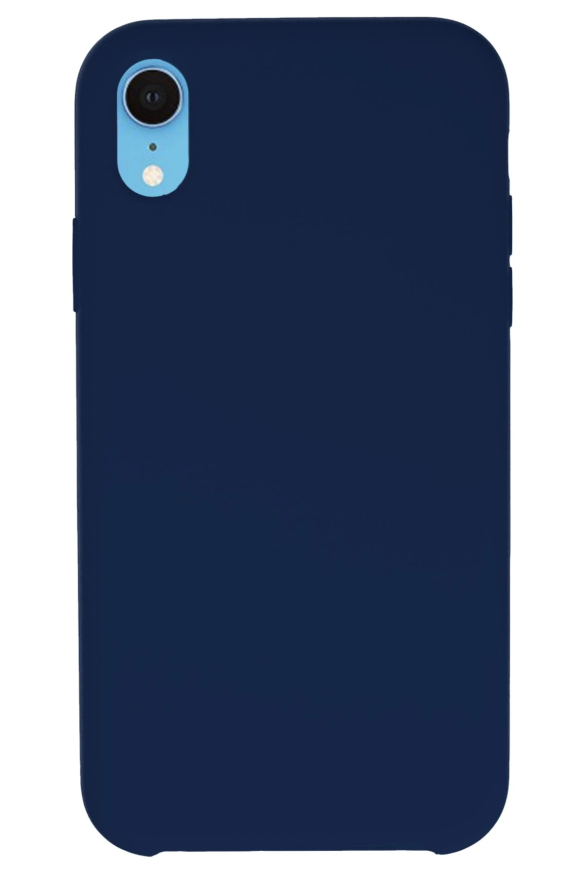 Newface iPhone XR Kılıf Lansman Legant Silikon - Lacivert