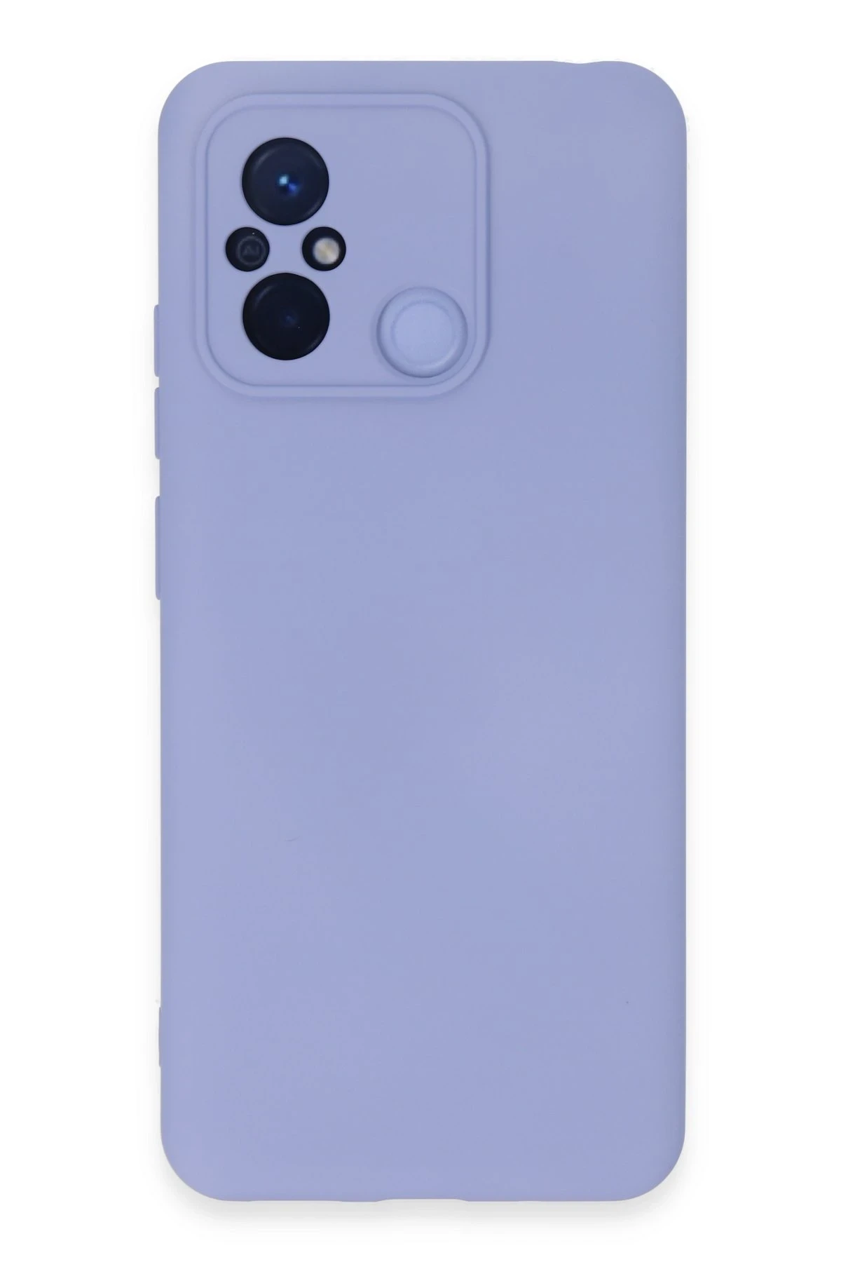 Newface Xiaomi Redmi 12C Kılıf Nano içi Kadife Silikon - Lila