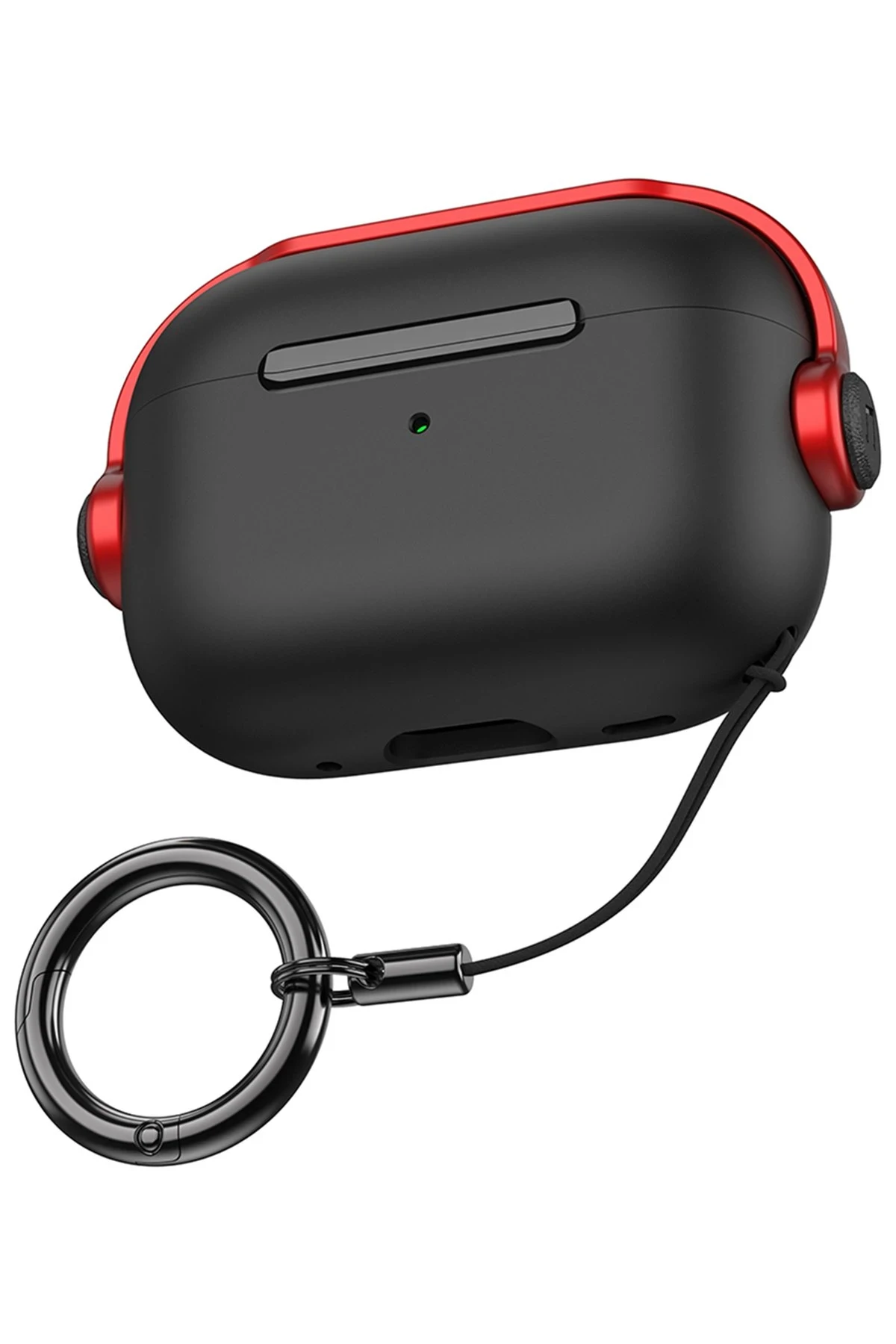 Newface Airpods Pro 2 (2.nesil) Cool Kılıf - Siyah-Kırmızı