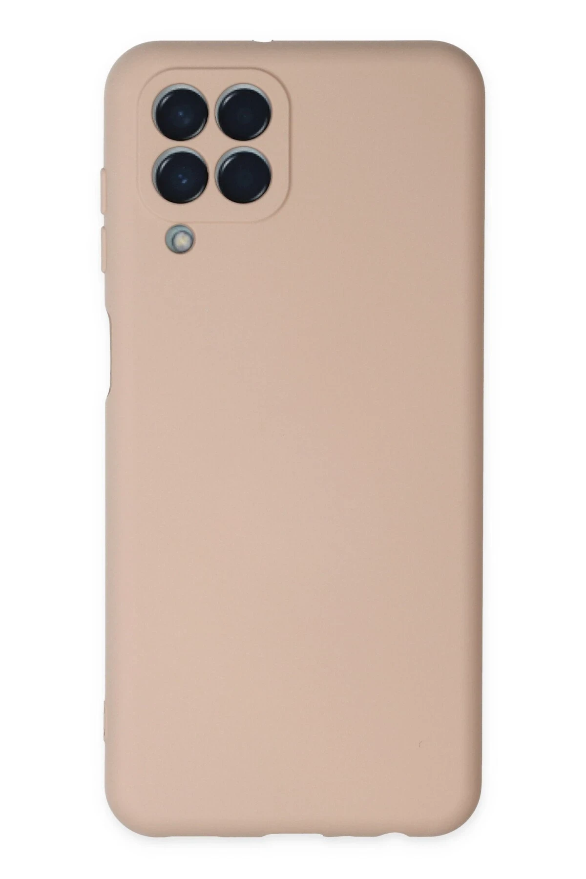 Newface Samsung Galaxy M33 Kılıf Nano içi Kadife Silikon - Pudra