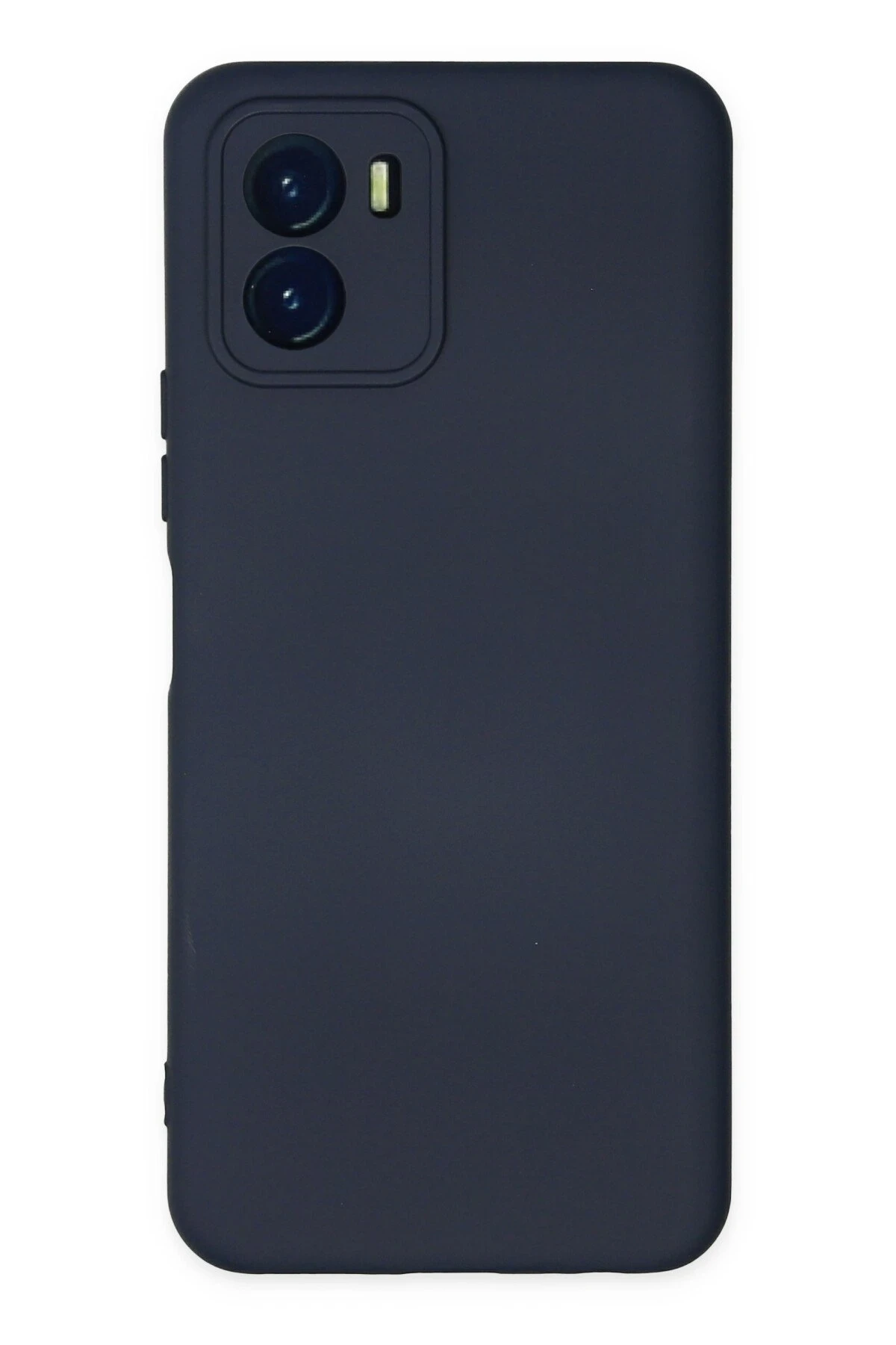 Newface Vivo Y15S Kılıf Nano içi Kadife Silikon - Lacivert