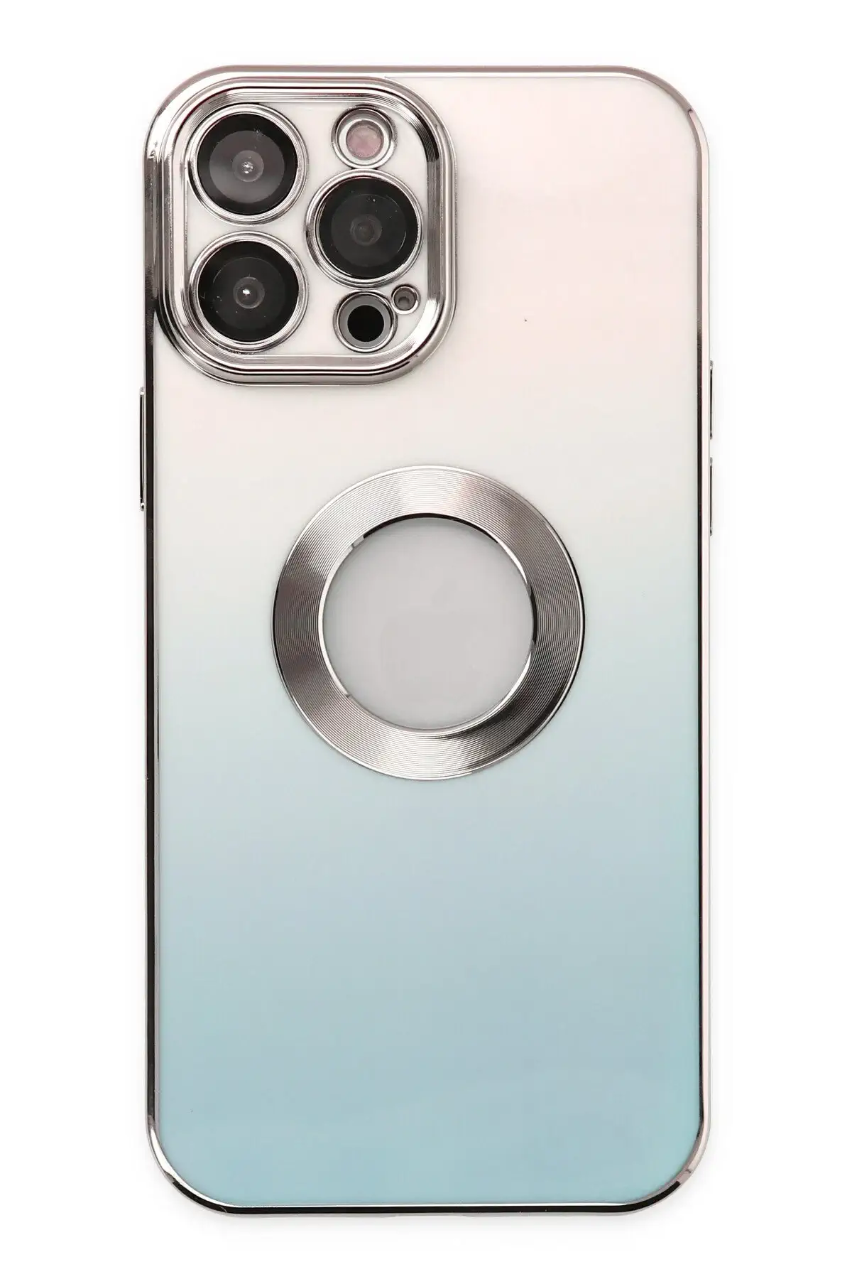 Newface iPhone 14 Pro Max Kılıf Best Silikon - Turkuaz