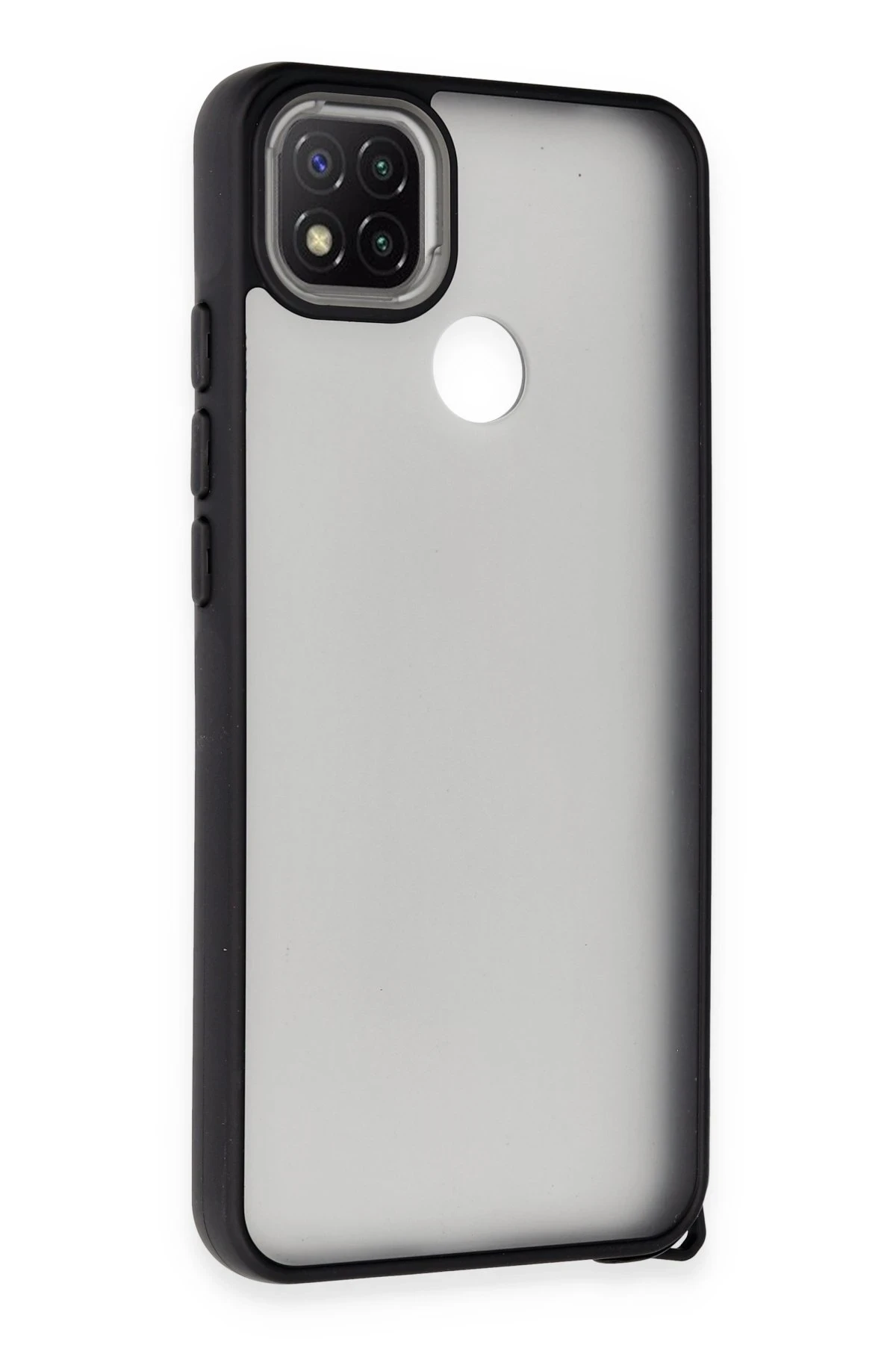Newface Xiaomi Redmi 9C Kılıf Elegant Kapak - Siyah