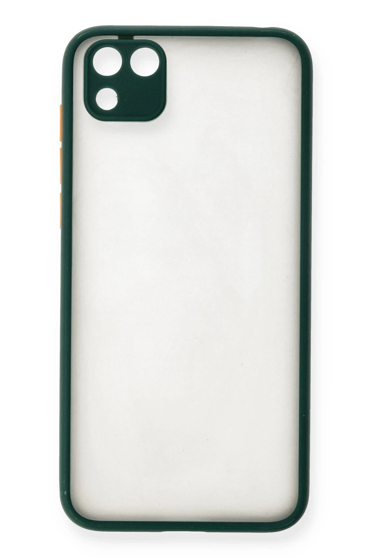 Newface Huawei Y5P Kılıf Montreal Silikon Kapak - Yeşil