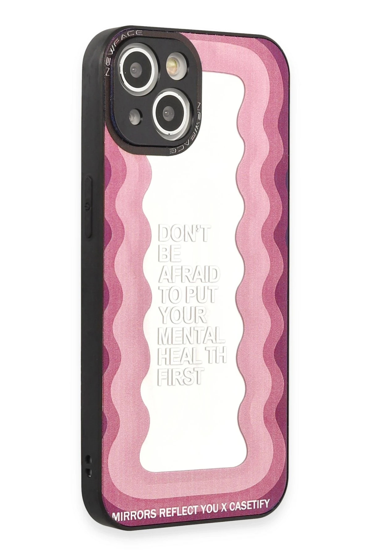 Newface iPhone 14 Kılıf Mirror Desenli Kapak - Mirror - 11
