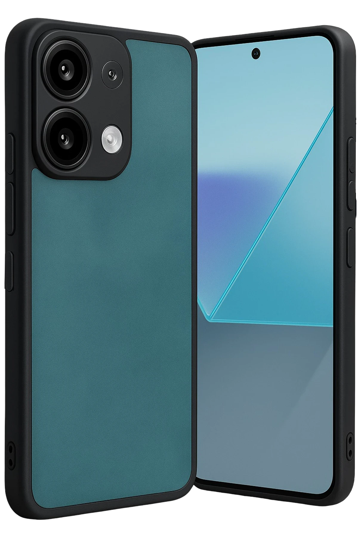 Newface Xiaomi Redmi Note 13 Pro 5G Kılıf Aras Deri Kapak - Açık Yeşil